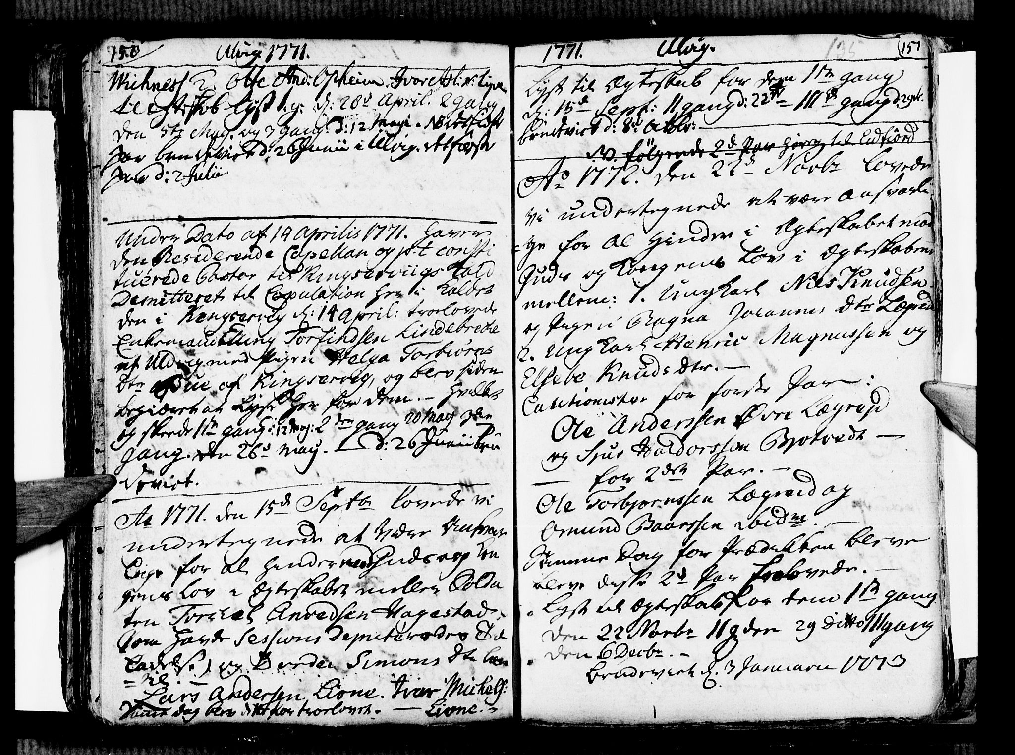 Ulvik sokneprestembete, SAB/A-78801/H/Haa: Parish register (official) no. A 9, 1743-1792, p. 135