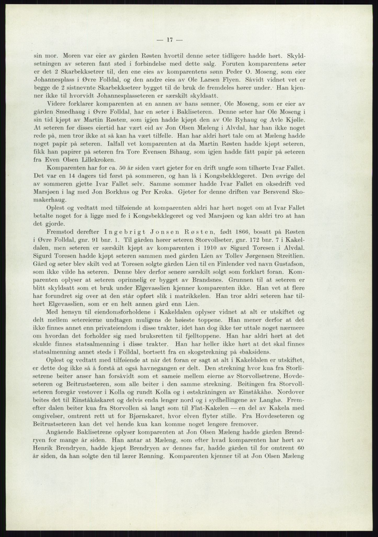 Høyfjellskommisjonen, AV/RA-S-1546/X/Xa/L0001: Nr. 1-33, 1909-1953, p. 3621