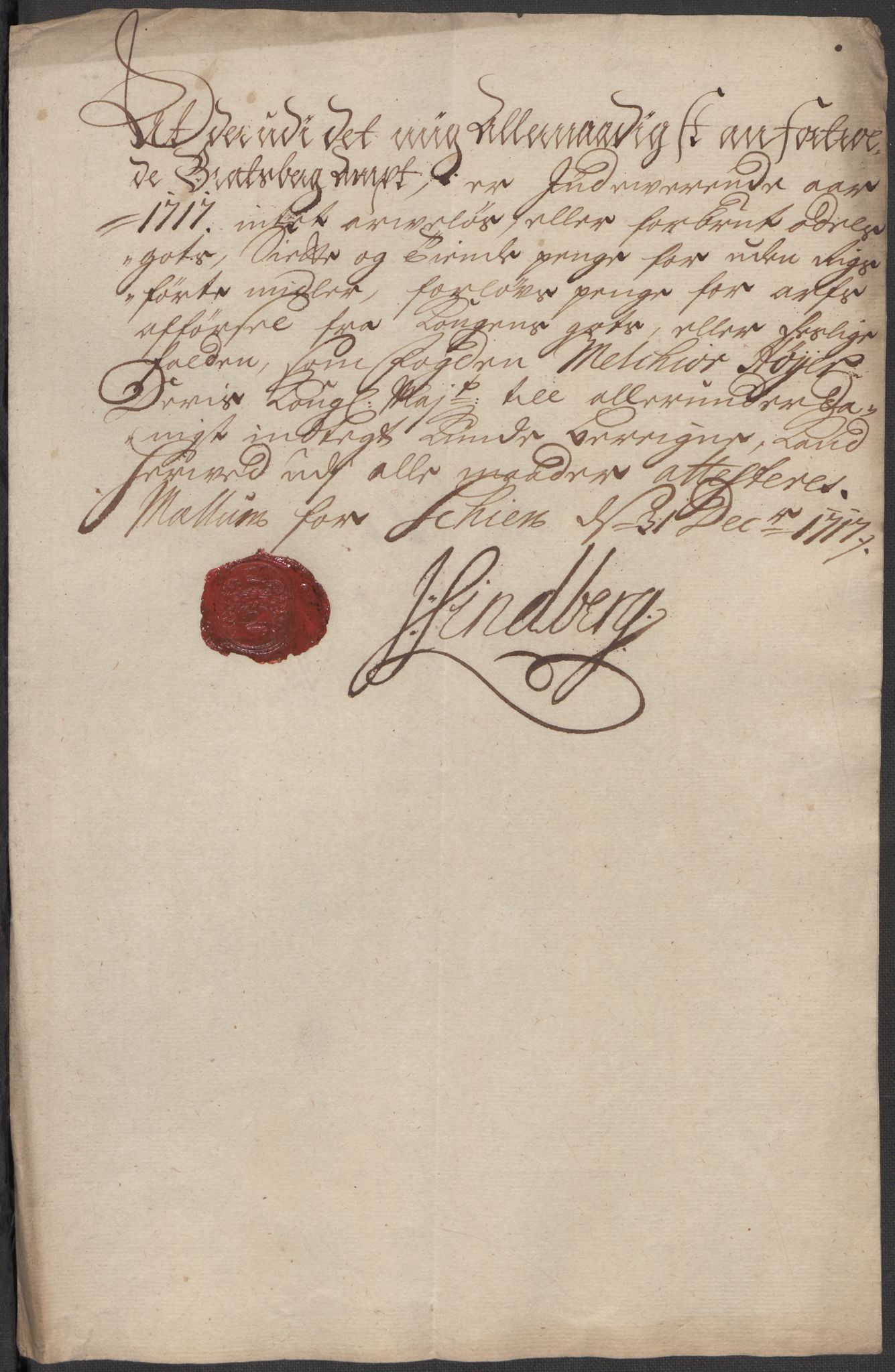 Rentekammeret inntil 1814, Reviderte regnskaper, Fogderegnskap, AV/RA-EA-4092/R36/L2129: Fogderegnskap Øvre og Nedre Telemark og Bamble, 1717, p. 343