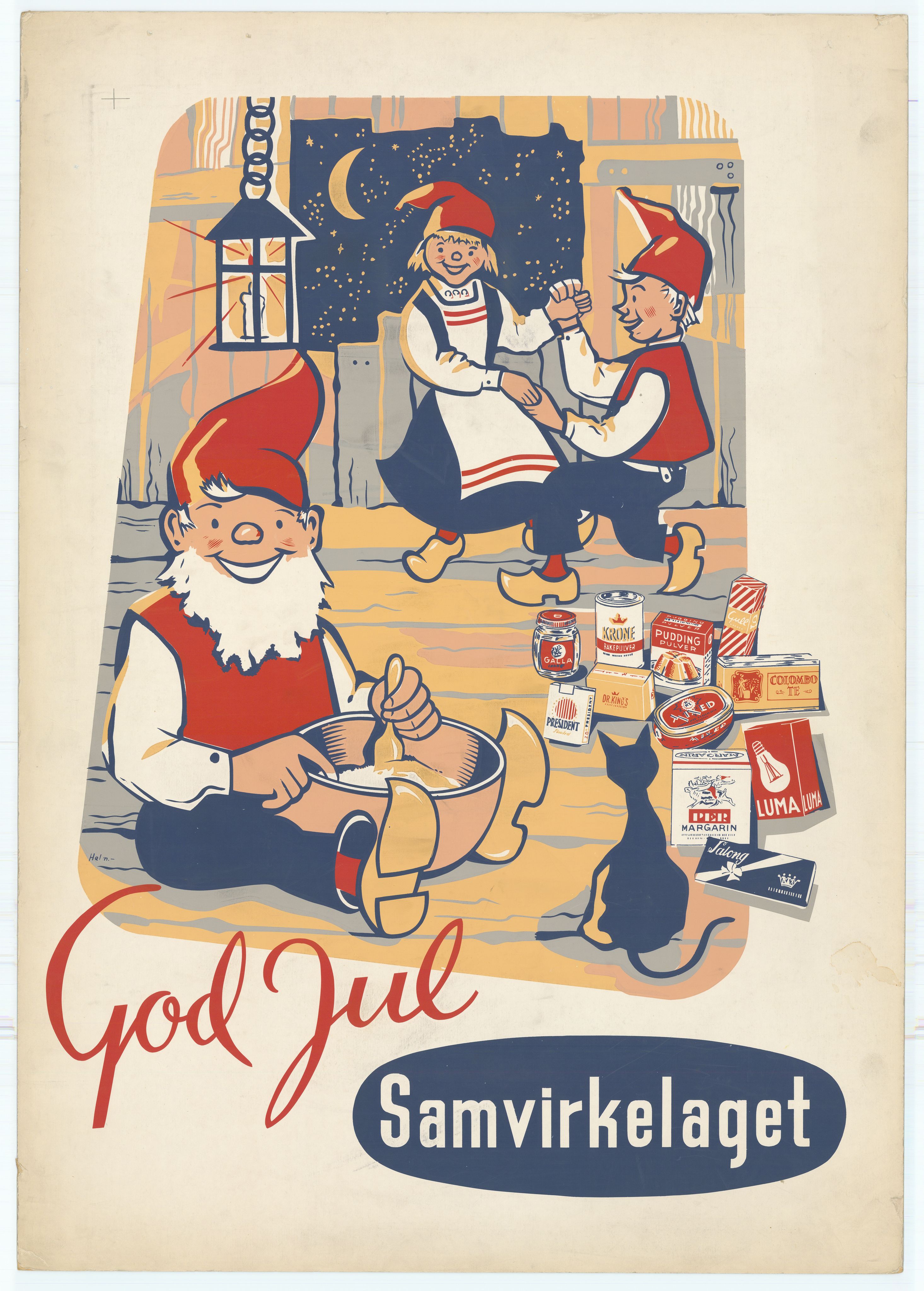 Coop NKL BA (Coop Norge SA), AV/RA-PA-1394/Y/L0001: Mappe med reklameplakater, 1900-2005, p. 8