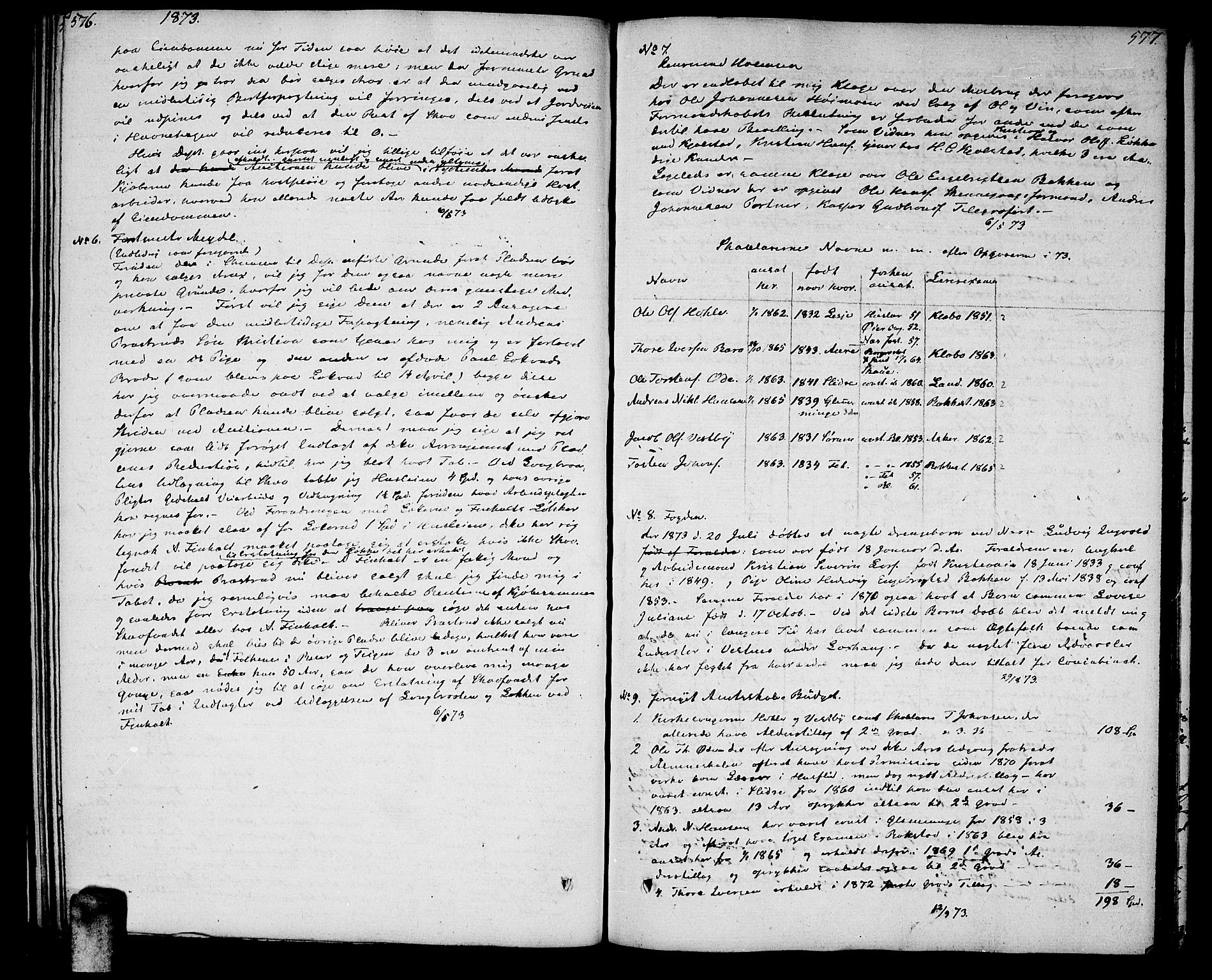 Aurskog prestekontor Kirkebøker, AV/SAO-A-10304a/F/Fa/L0004: Parish register (official) no. I 4, 1807-1814, p. 576-577