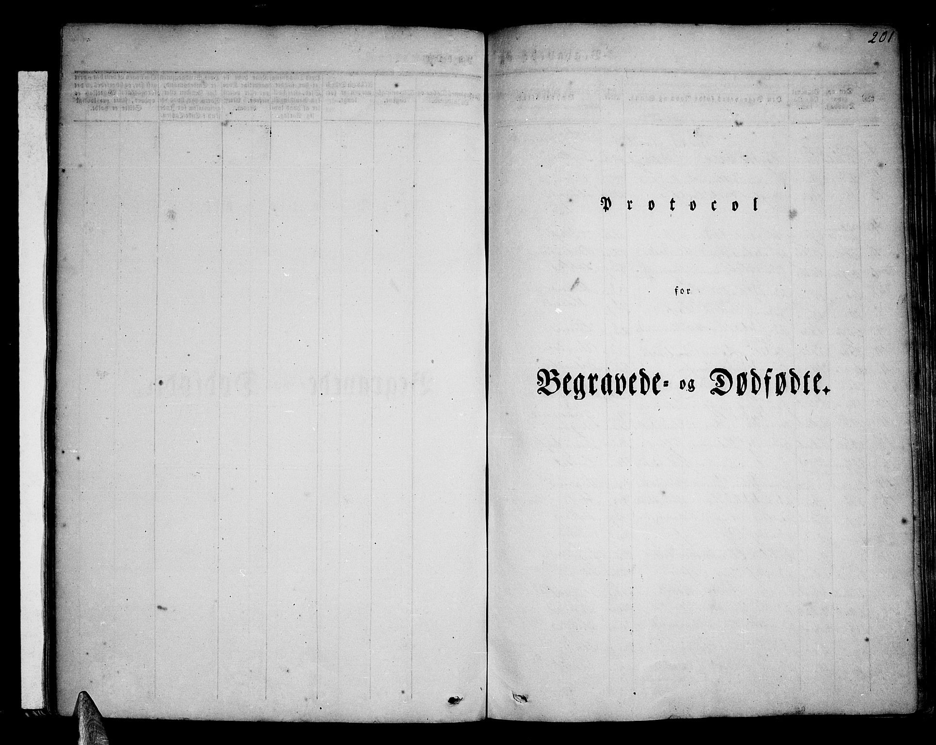 Vik sokneprestembete, SAB/A-81501: Parish register (official) no. A 7, 1831-1845, p. 201