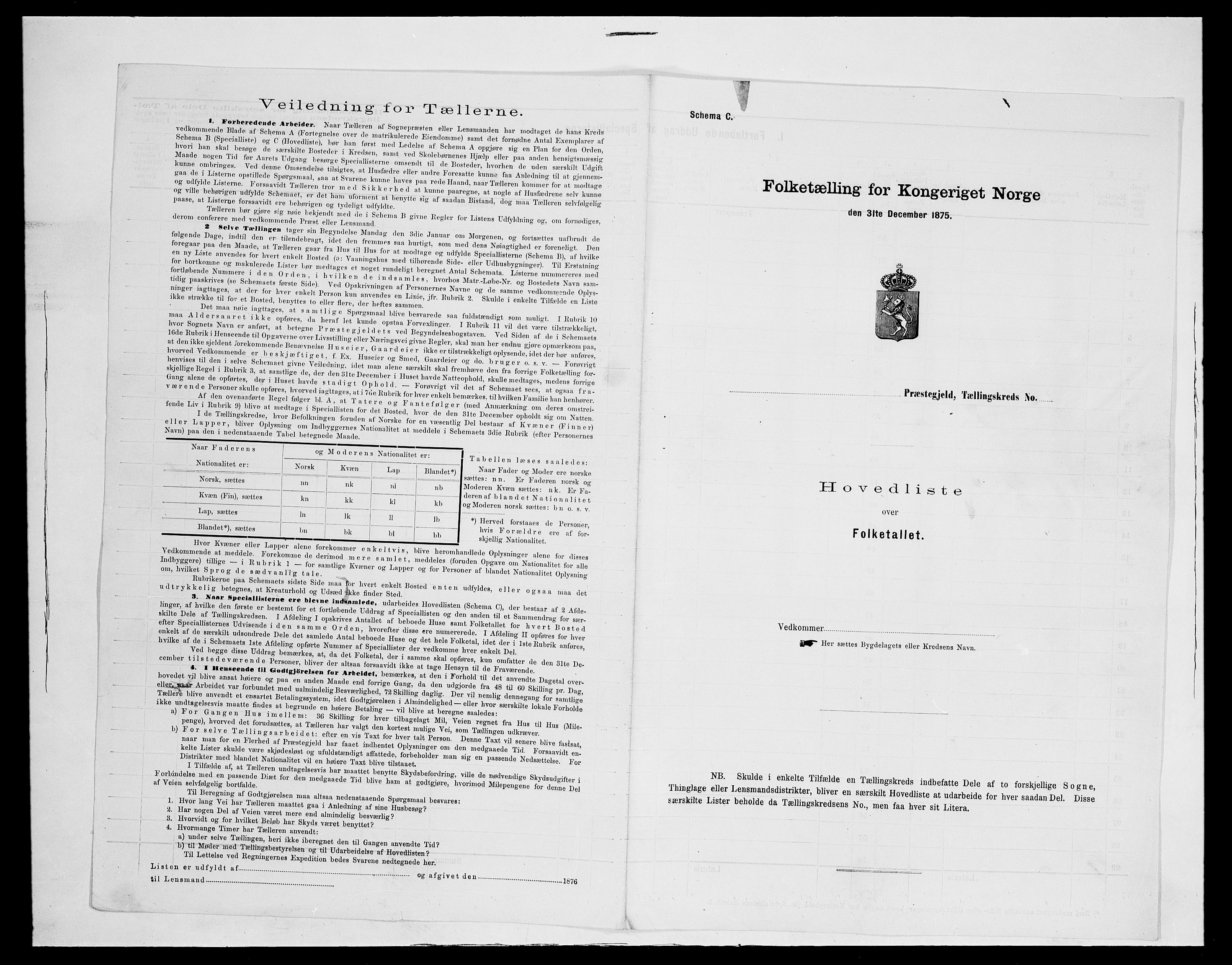 SAH, 1875 census for 0512P Lesja, 1875, p. 43