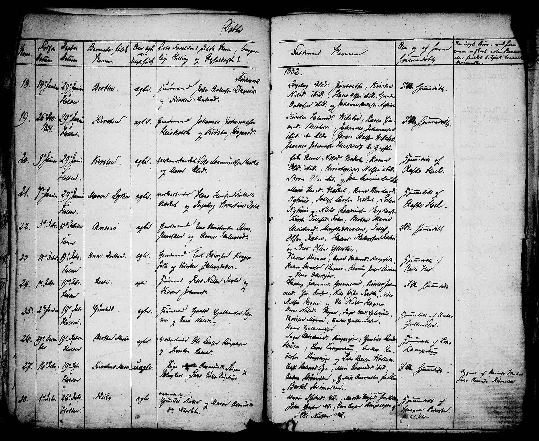 Holla kirkebøker, SAKO/A-272/F/Fa/L0004: Parish register (official) no. 4, 1830-1848, p. 17