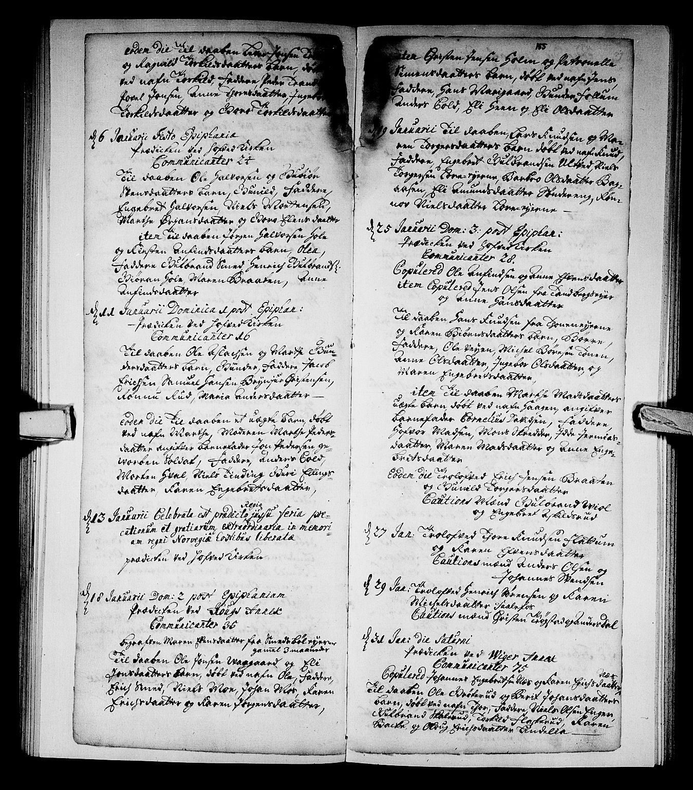 Norderhov kirkebøker, AV/SAKO-A-237/F/Fa/L0002a: Parish register (official) no. 2A, 1716-1725, p. 154-155