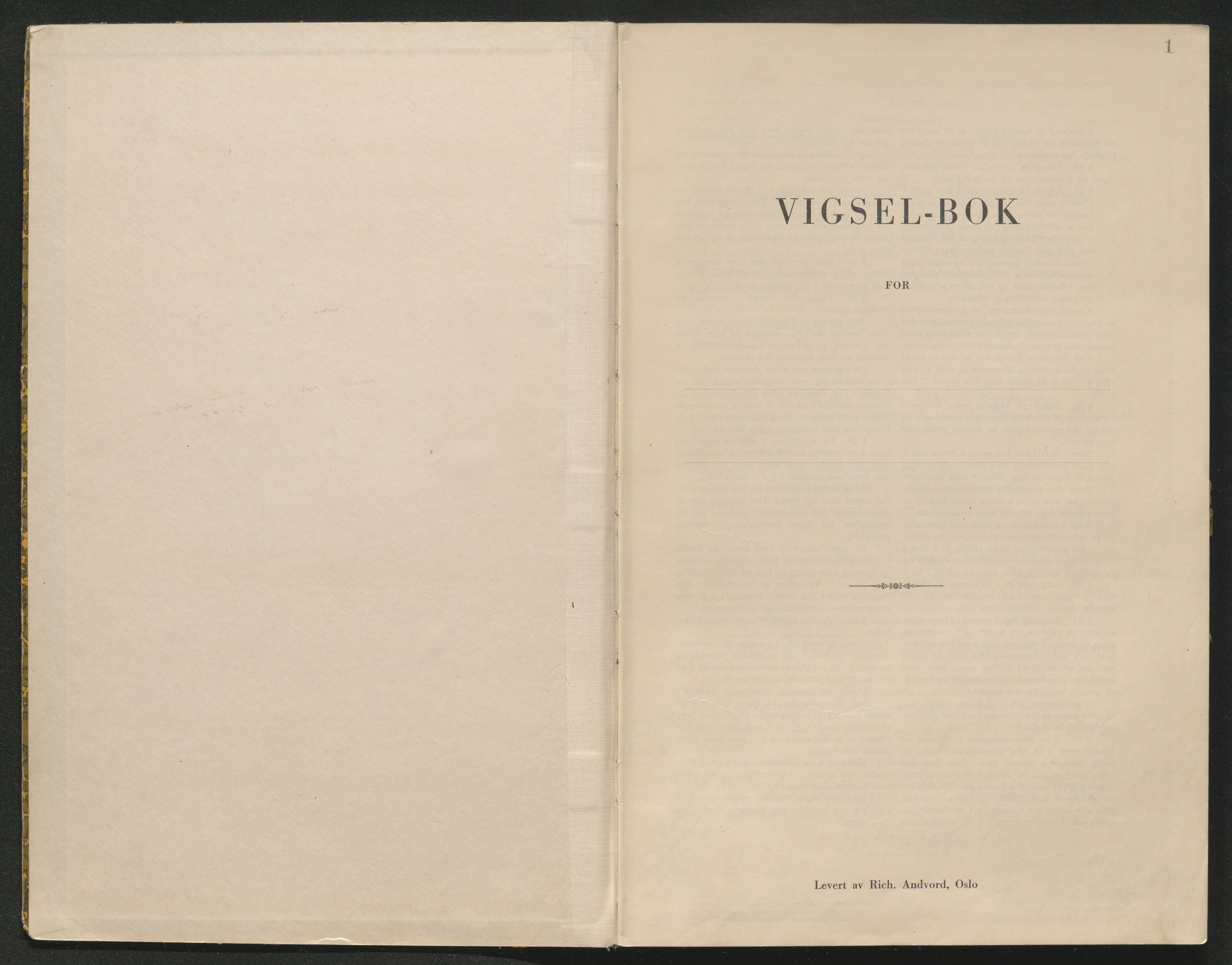 Skien sorenskriveri, AV/SAKO-A-225/L/La/L0001: Vigselsprotokoll, 1920-1947, p. 1