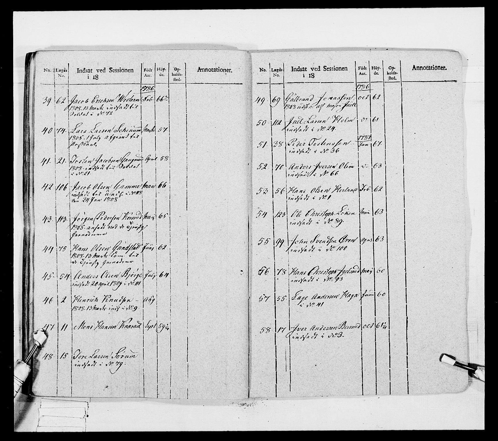 Generalitets- og kommissariatskollegiet, Det kongelige norske kommissariatskollegium, AV/RA-EA-5420/E/Eh/L0042: 1. Akershusiske nasjonale infanteriregiment, 1810, p. 192