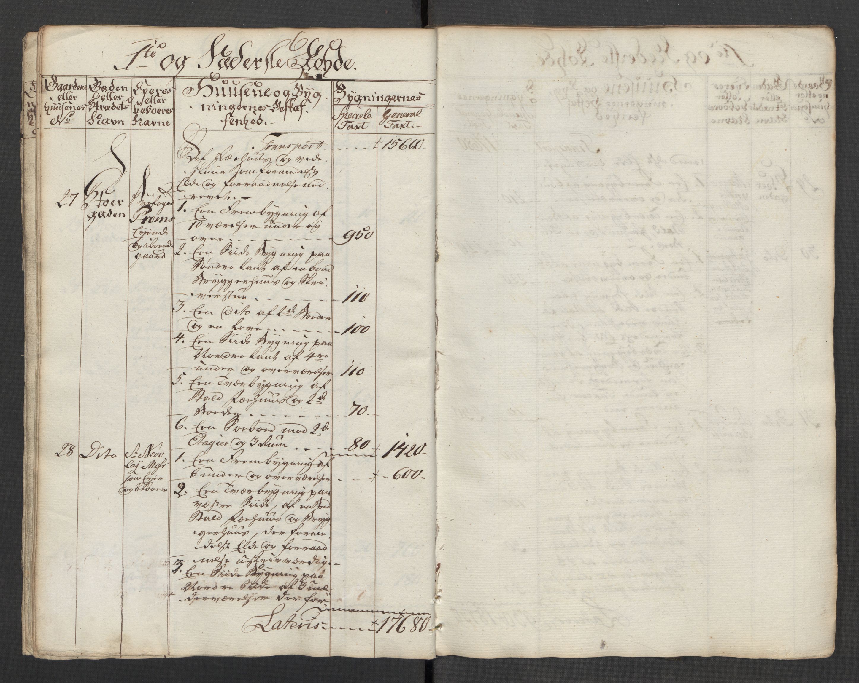 Kommersekollegiet, Brannforsikringskontoret 1767-1814, RA/EA-5458/F/Fa/L0040/0003: Moss / Branntakstprotokoll, 1777, p. 12