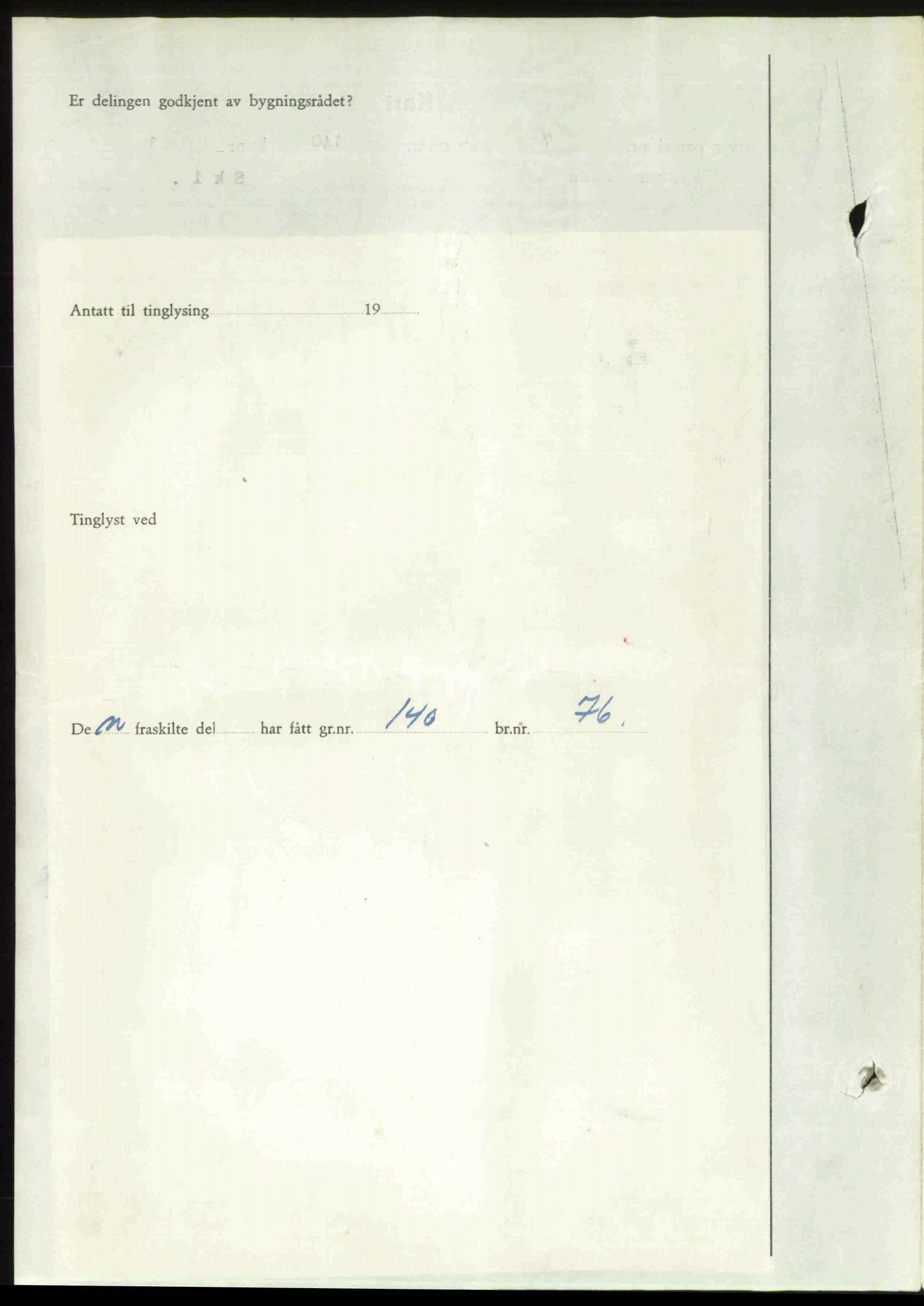 Follo sorenskriveri, SAO/A-10274/G/Ga/Gaa/L0085: Mortgage book no. I 85, 1948-1948, Diary no: : 3104/1948
