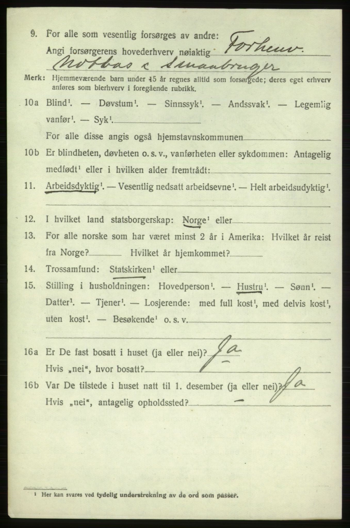 SAB, 1920 census for Vikebygd, 1920, p. 2770