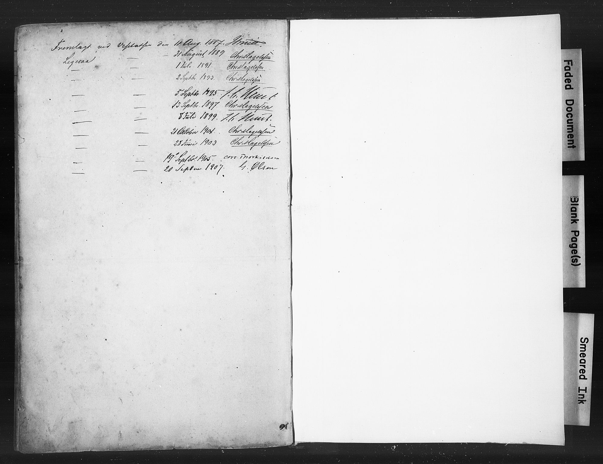 Helleland sokneprestkontor, SAST/A-101810: Parish register (copy) no. B 5, 1887-1908