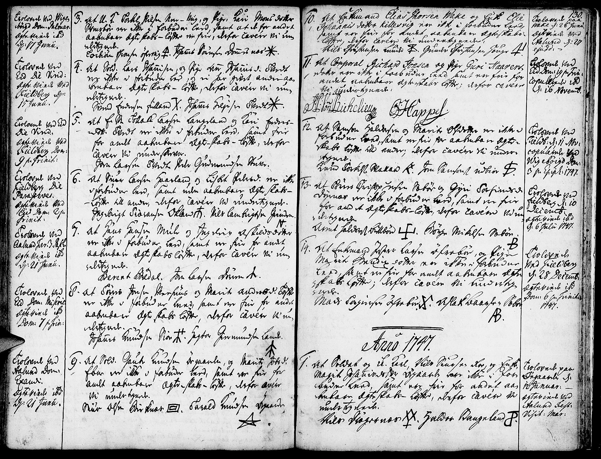 Fjelberg sokneprestembete, SAB/A-75201/H/Haa: Parish register (official) no. A 1, 1739-1759, p. 130