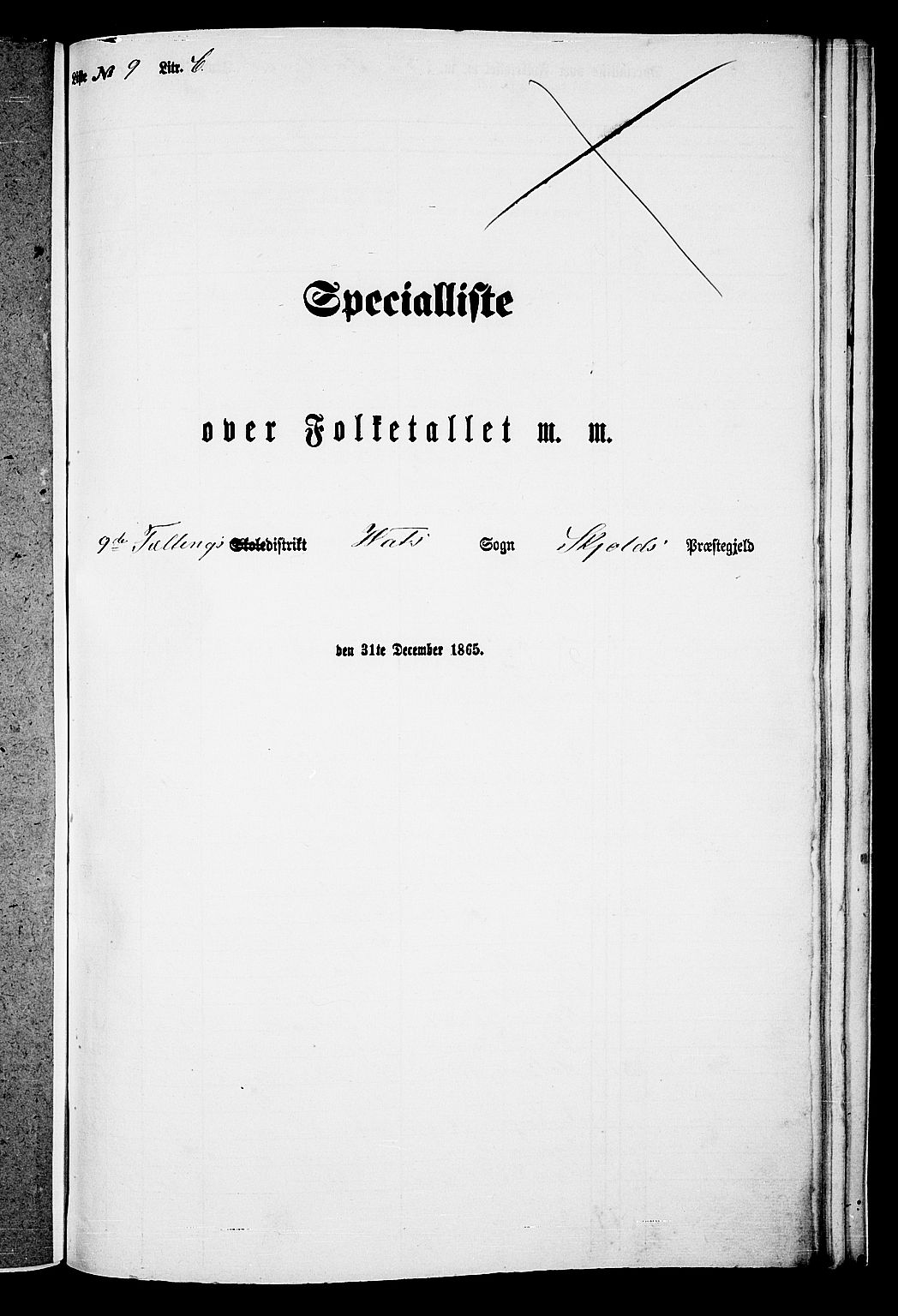 RA, 1865 census for Skjold, 1865, p. 137