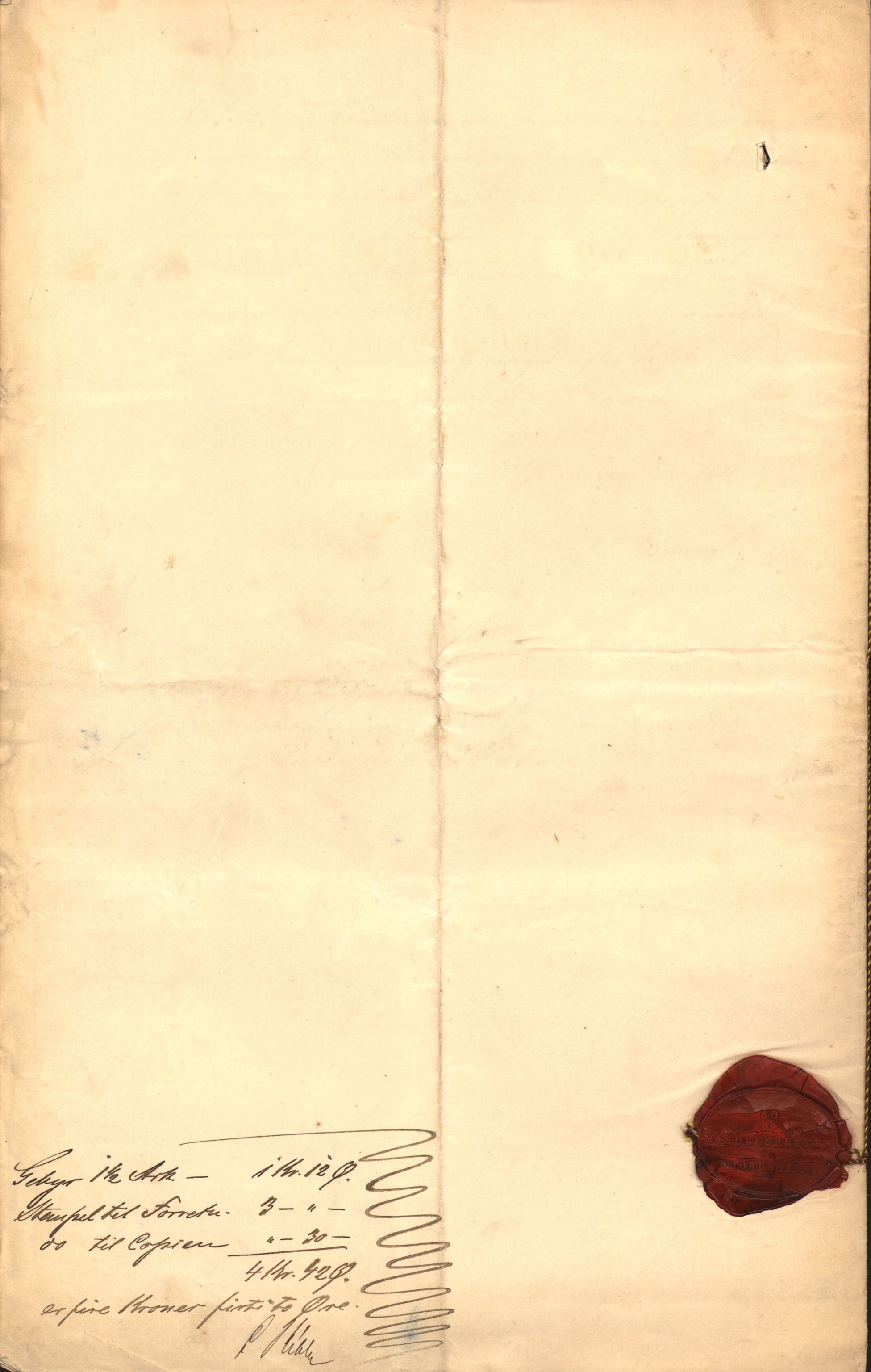 Pa 63 - Østlandske skibsassuranceforening, VEMU/A-1079/G/Ga/L0014/0004: Havaridokumenter / Bertrand, Frigga, Frank, Nordafjeld, 1881, p. 53