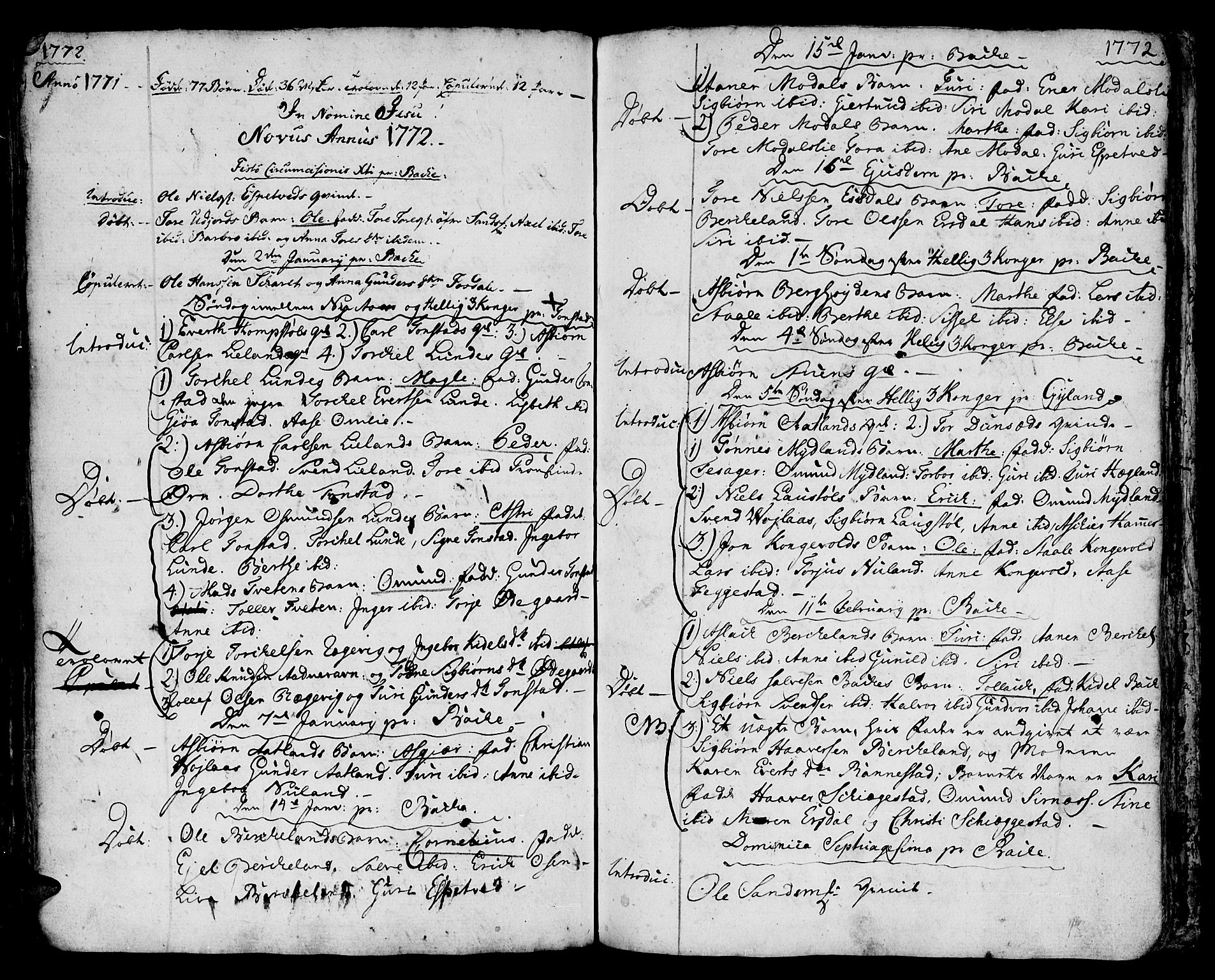 Bakke sokneprestkontor, SAK/1111-0002/F/Fa/Faa/L0001: Parish register (official) no. A 1, 1741-1780, p. 192