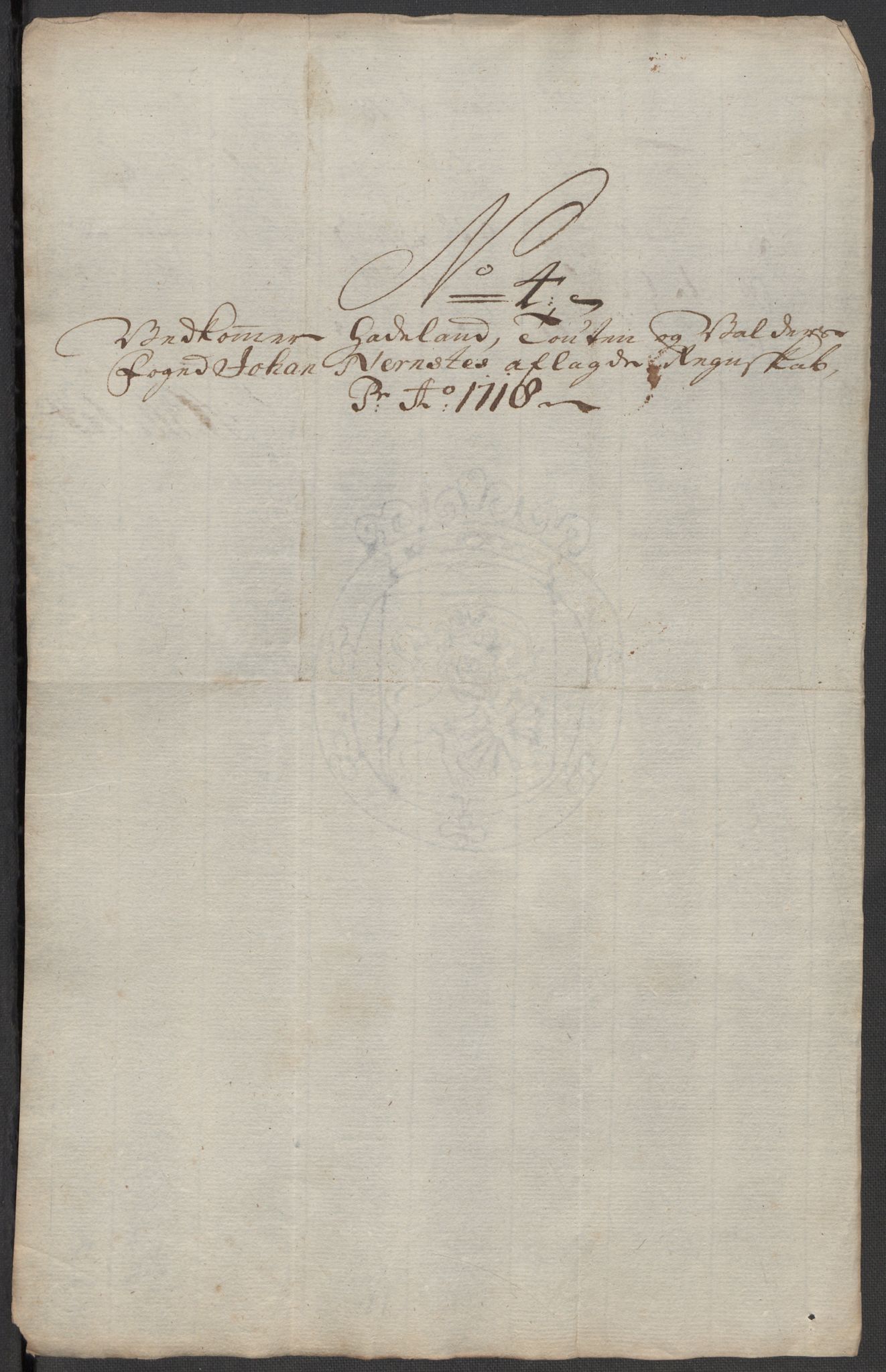 Rentekammeret inntil 1814, Reviderte regnskaper, Fogderegnskap, AV/RA-EA-4092/R18/L1320: Fogderegnskap Hadeland, Toten og Valdres, 1718, p. 93