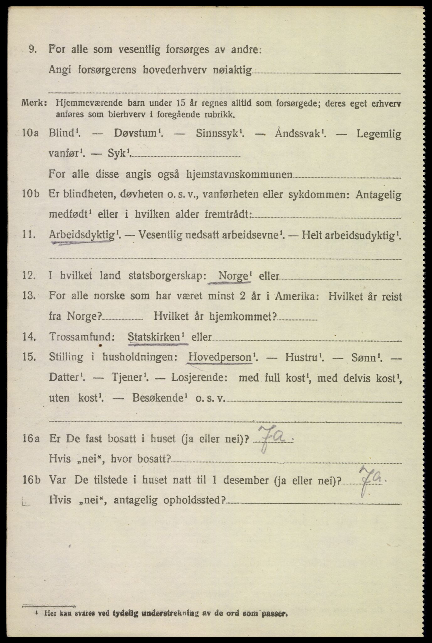 SAH, 1920 census for Østre Toten, 1920, p. 7633