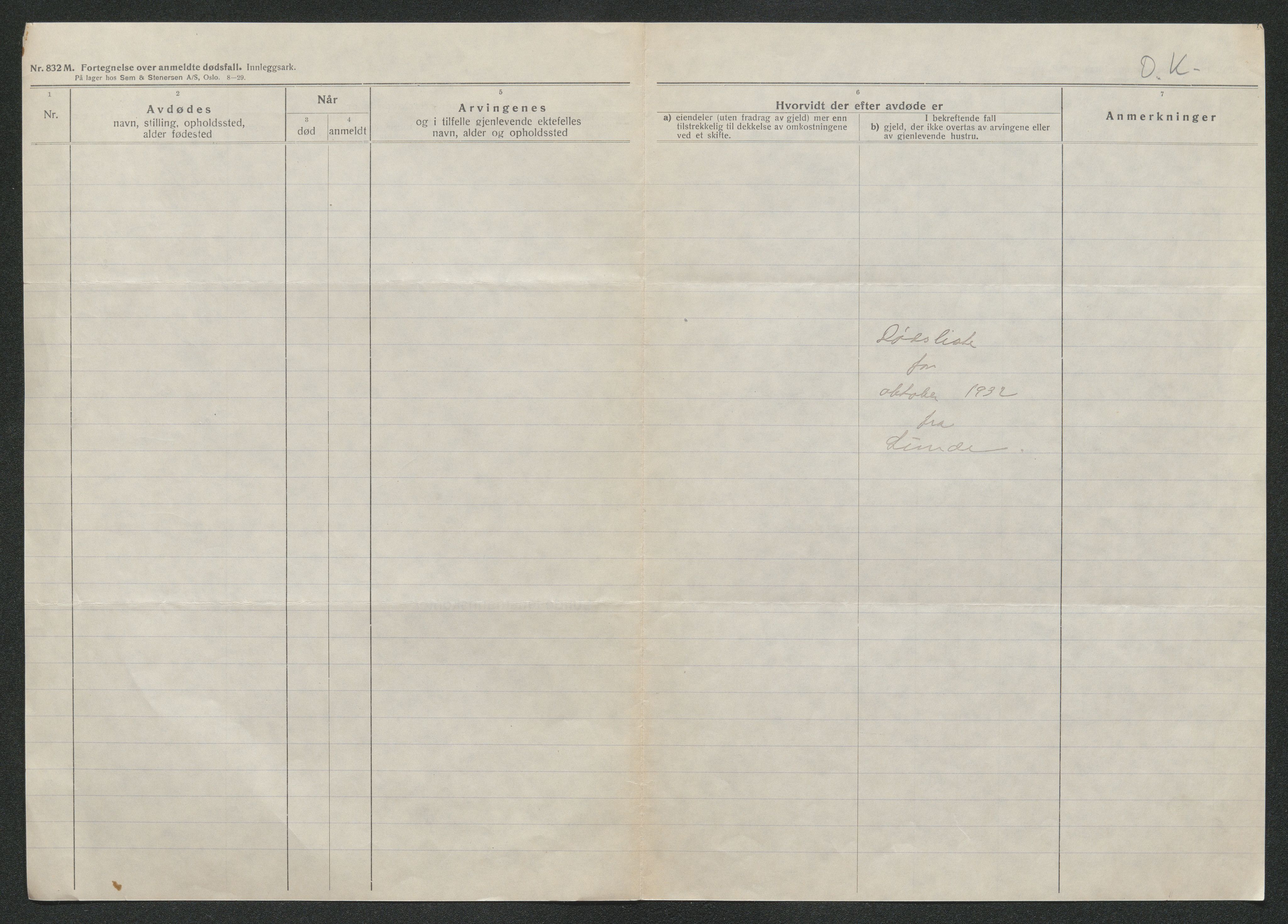 Nedre Telemark sorenskriveri, AV/SAKO-A-135/H/Ha/Hab/L0008: Dødsfallsfortegnelser
, 1931-1935, p. 616