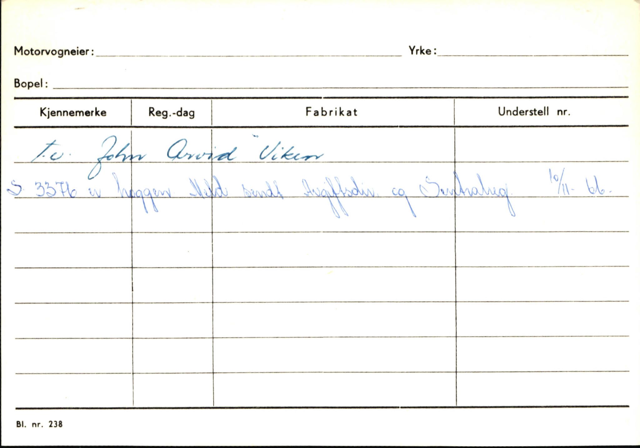 Statens vegvesen, Sogn og Fjordane vegkontor, AV/SAB-A-5301/4/F/L0146: Registerkort Årdal R-Å samt diverse kort, 1945-1975, p. 1773