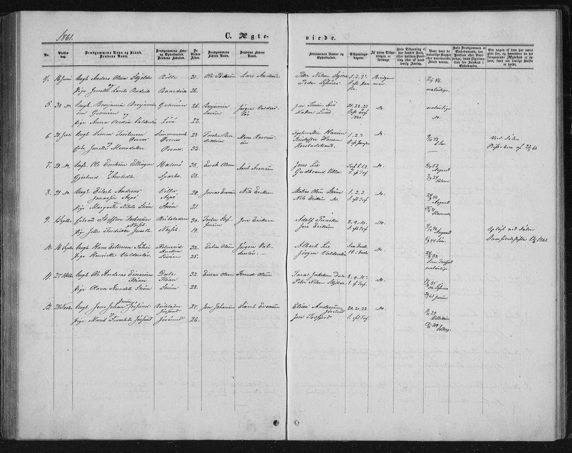 Ministerialprotokoller, klokkerbøker og fødselsregistre - Nord-Trøndelag, SAT/A-1458/771/L0595: Parish register (official) no. 771A02, 1840-1869