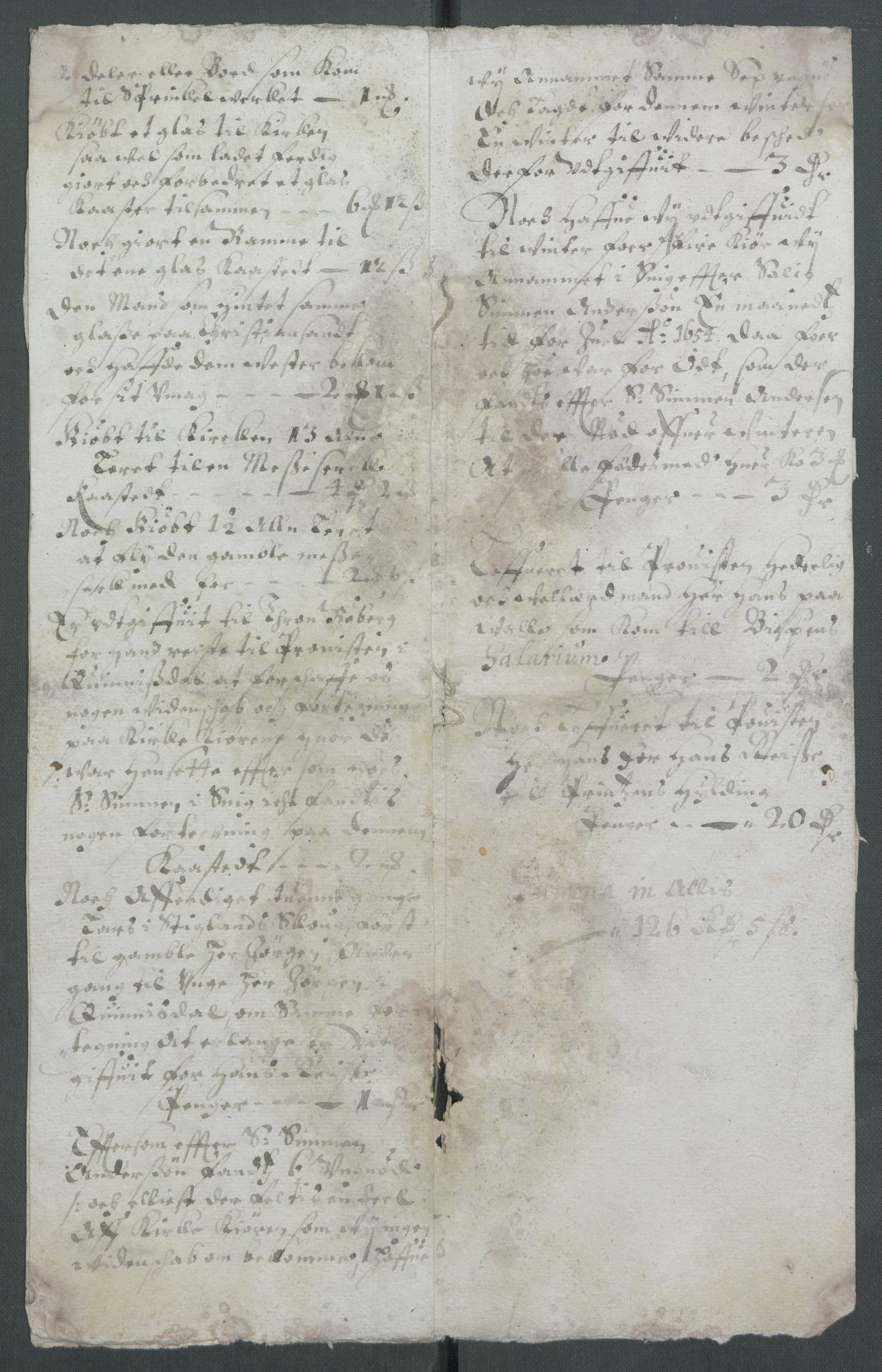 Riksarkivets diplomsamling, RA/EA-5965/F02/L0167: Dokumenter, 1657, p. 168