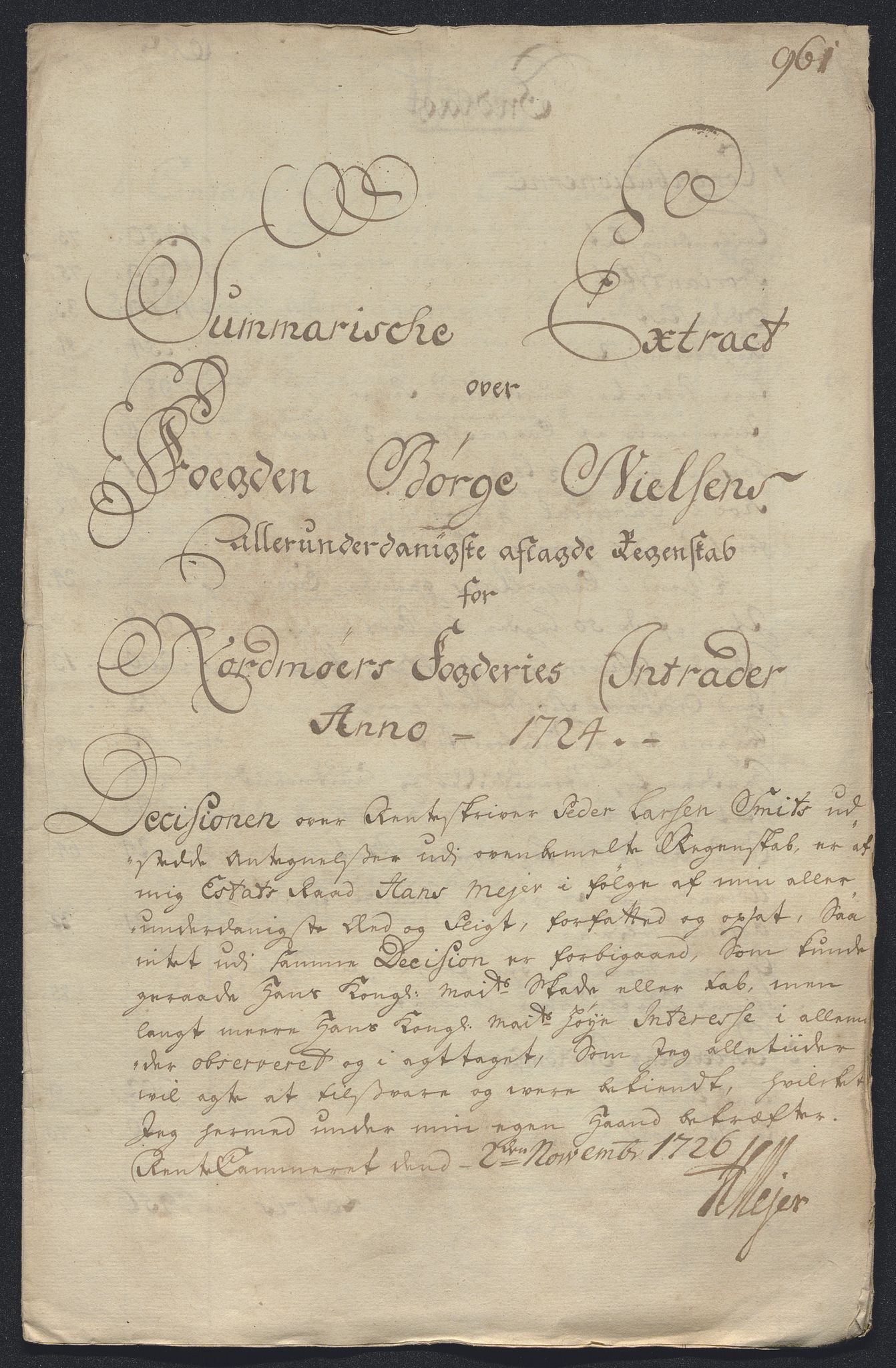 Rentekammeret inntil 1814, Reviderte regnskaper, Fogderegnskap, AV/RA-EA-4092/R56/L3757: Fogderegnskap Nordmøre, 1724, p. 15