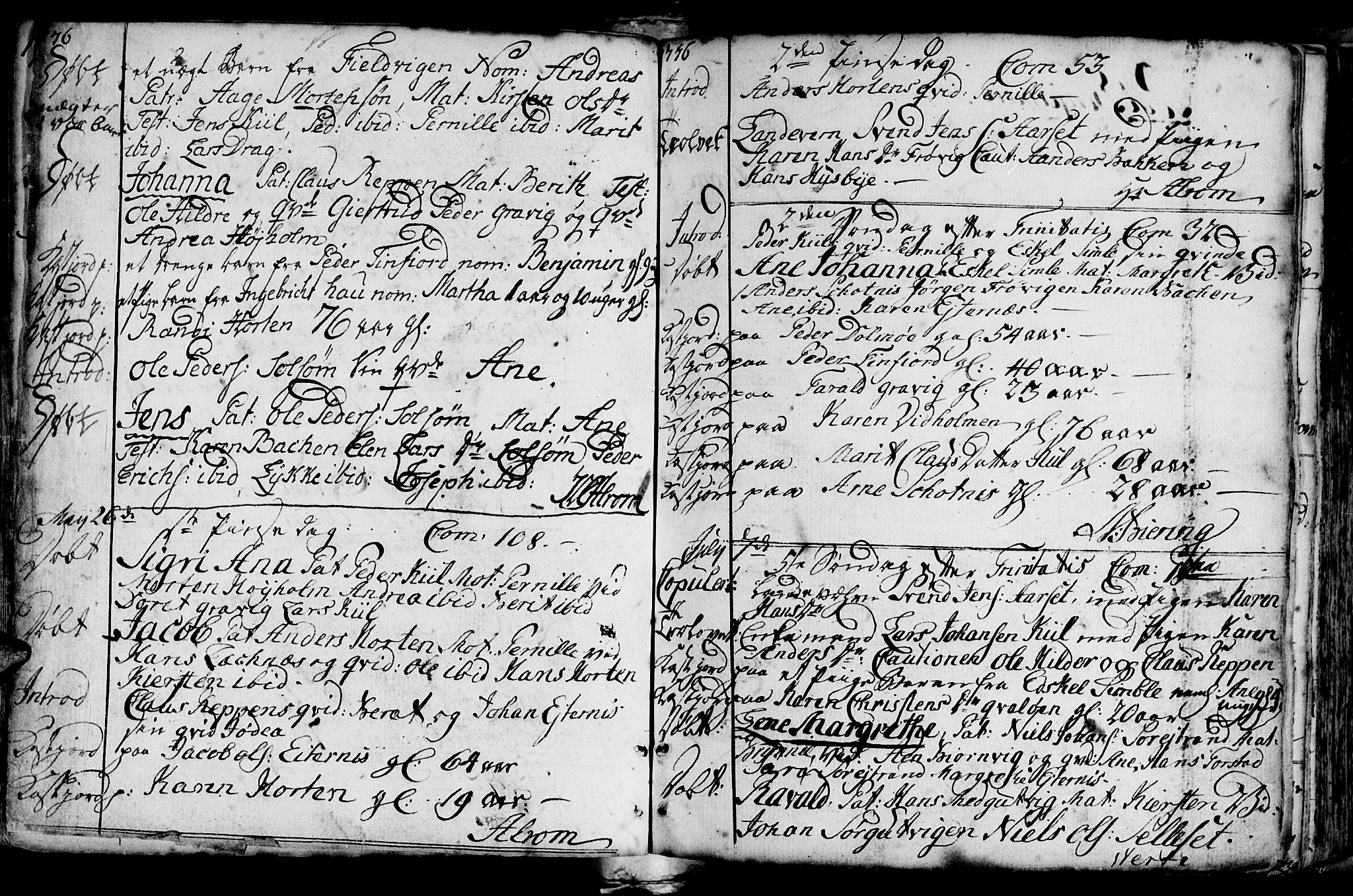 Ministerialprotokoller, klokkerbøker og fødselsregistre - Nord-Trøndelag, AV/SAT-A-1458/788/L0694: Parish register (official) no. 788A01, 1710-1805