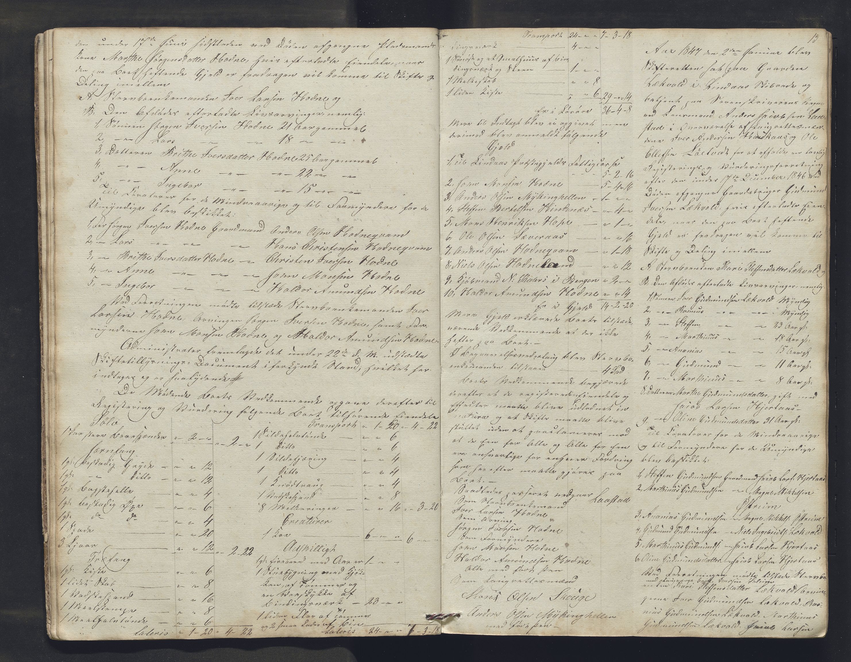 Nordhordland sorenskrivar, AV/SAB-A-2901/1/H/Hb/L0015: Registreringsprotokollar, 1846-1850, p. 13