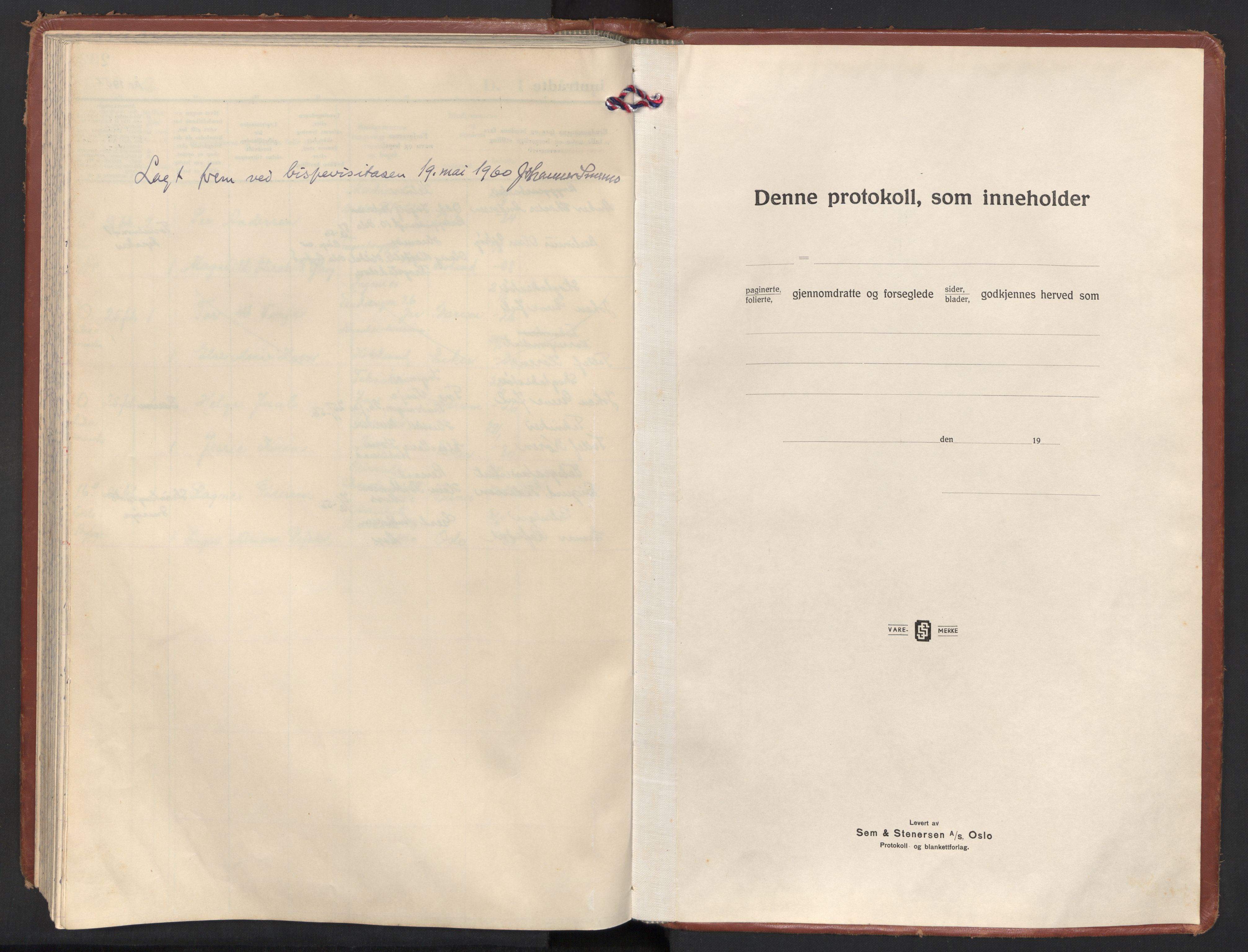 Østre Bærum prestekontor Kirkebøker, SAO/A-10887/F/Fa/L0011: Parish register (official) no. 11, 1948-1956