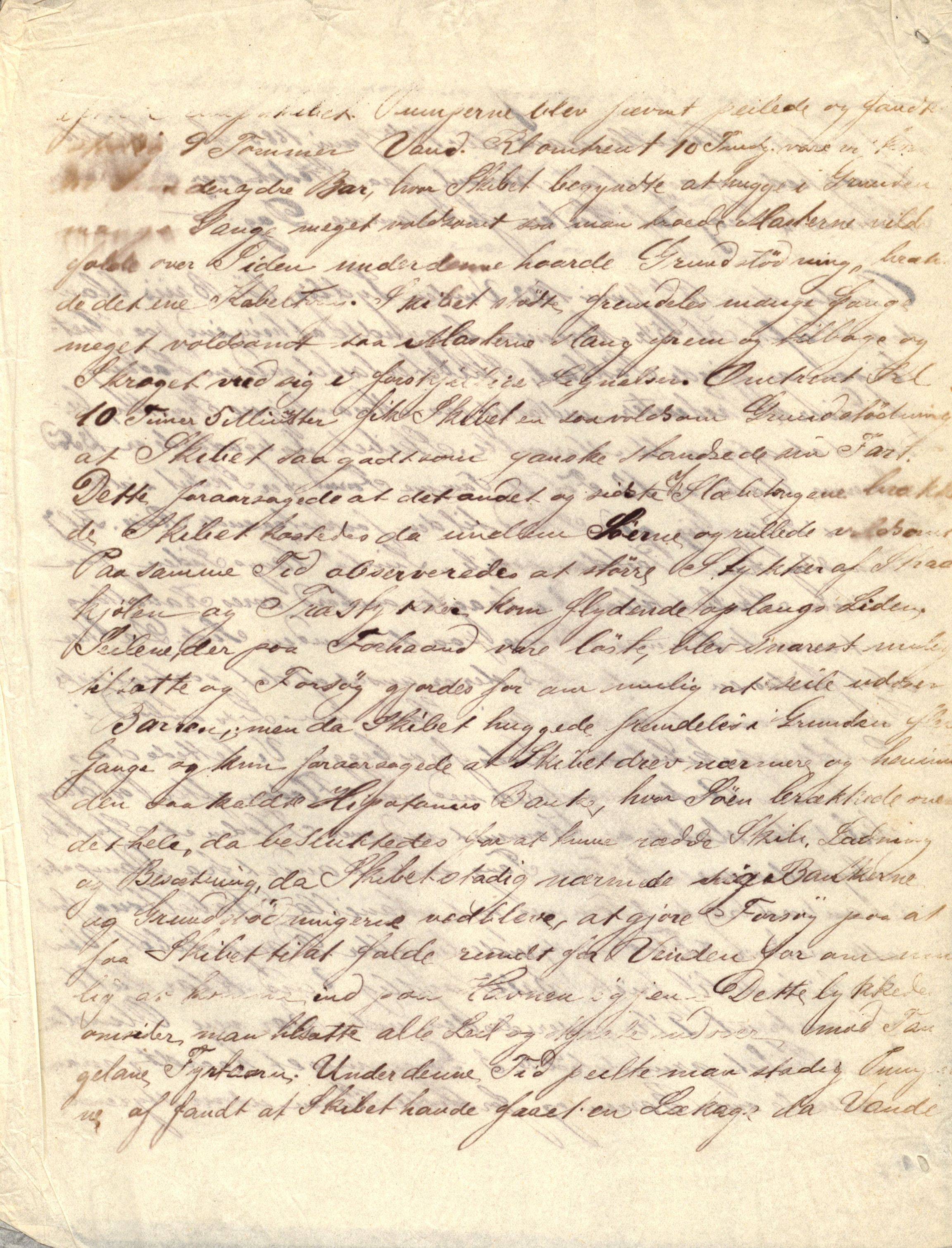 Pa 63 - Østlandske skibsassuranceforening, VEMU/A-1079/G/Ga/L0016/0015: Havaridokumenter / St. Lawrence, Poseidon, Snap, Josephine, Triton, 1883, p. 53