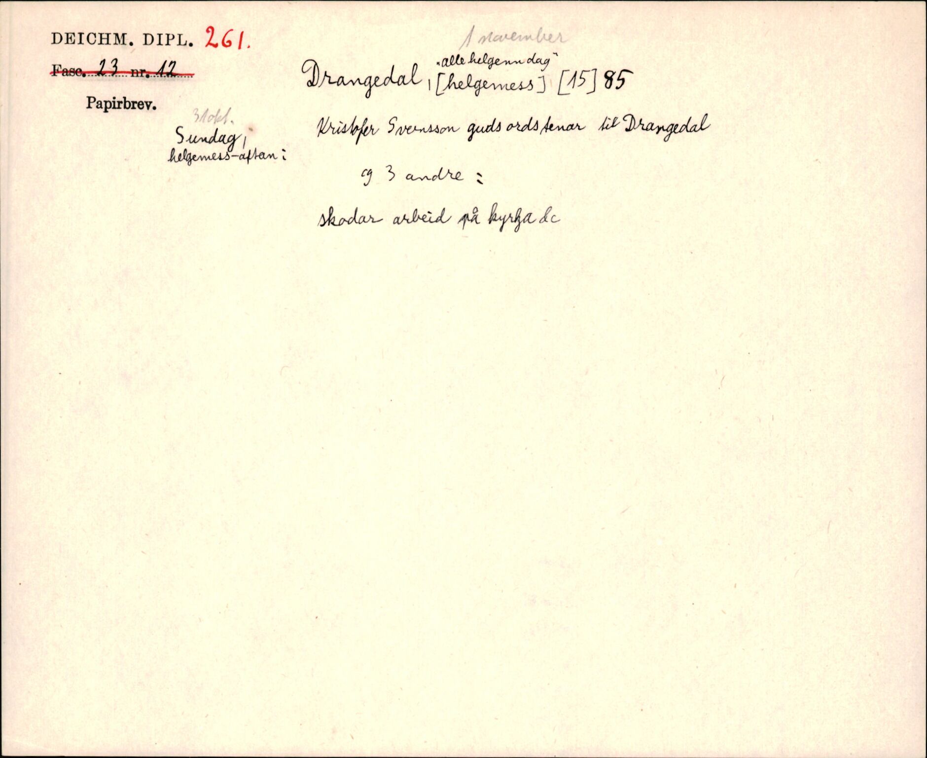 Riksarkivets diplomsamling, AV/RA-EA-5965/F35/F35j/L0001: Regestsedler: Deichmanske diplomer nr. 1-450, p. 541