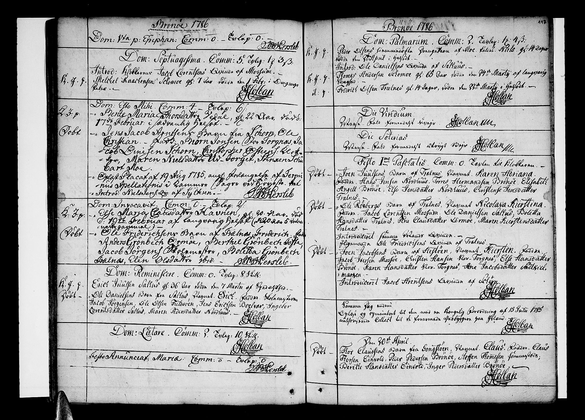 Ministerialprotokoller, klokkerbøker og fødselsregistre - Nordland, SAT/A-1459/813/L0195: Parish register (official) no. 813A05, 1752-1803, p. 117