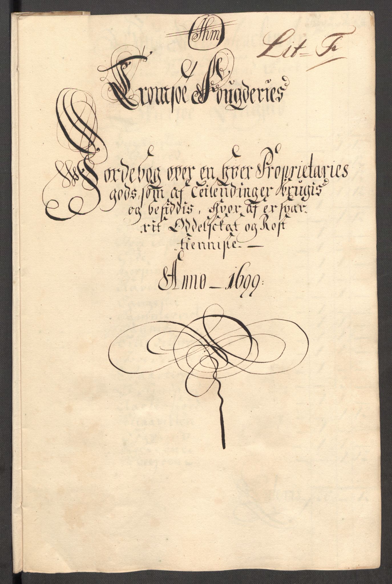 Rentekammeret inntil 1814, Reviderte regnskaper, Fogderegnskap, RA/EA-4092/R68/L4754: Fogderegnskap Senja og Troms, 1697-1699, p. 319