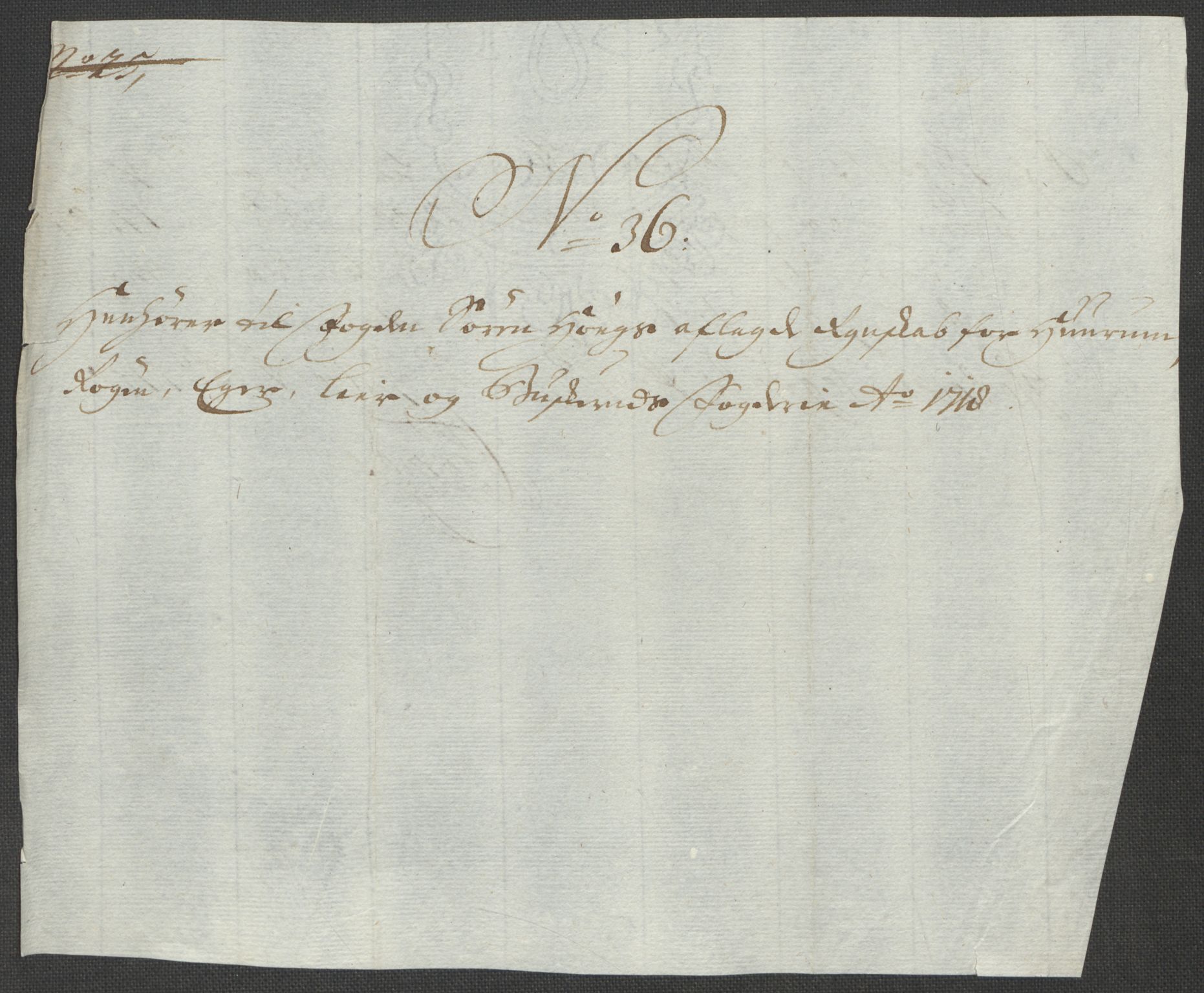 Rentekammeret inntil 1814, Reviderte regnskaper, Fogderegnskap, AV/RA-EA-4092/R31/L1712: Fogderegnskap Hurum, Røyken, Eiker, Lier og Buskerud, 1718, p. 201