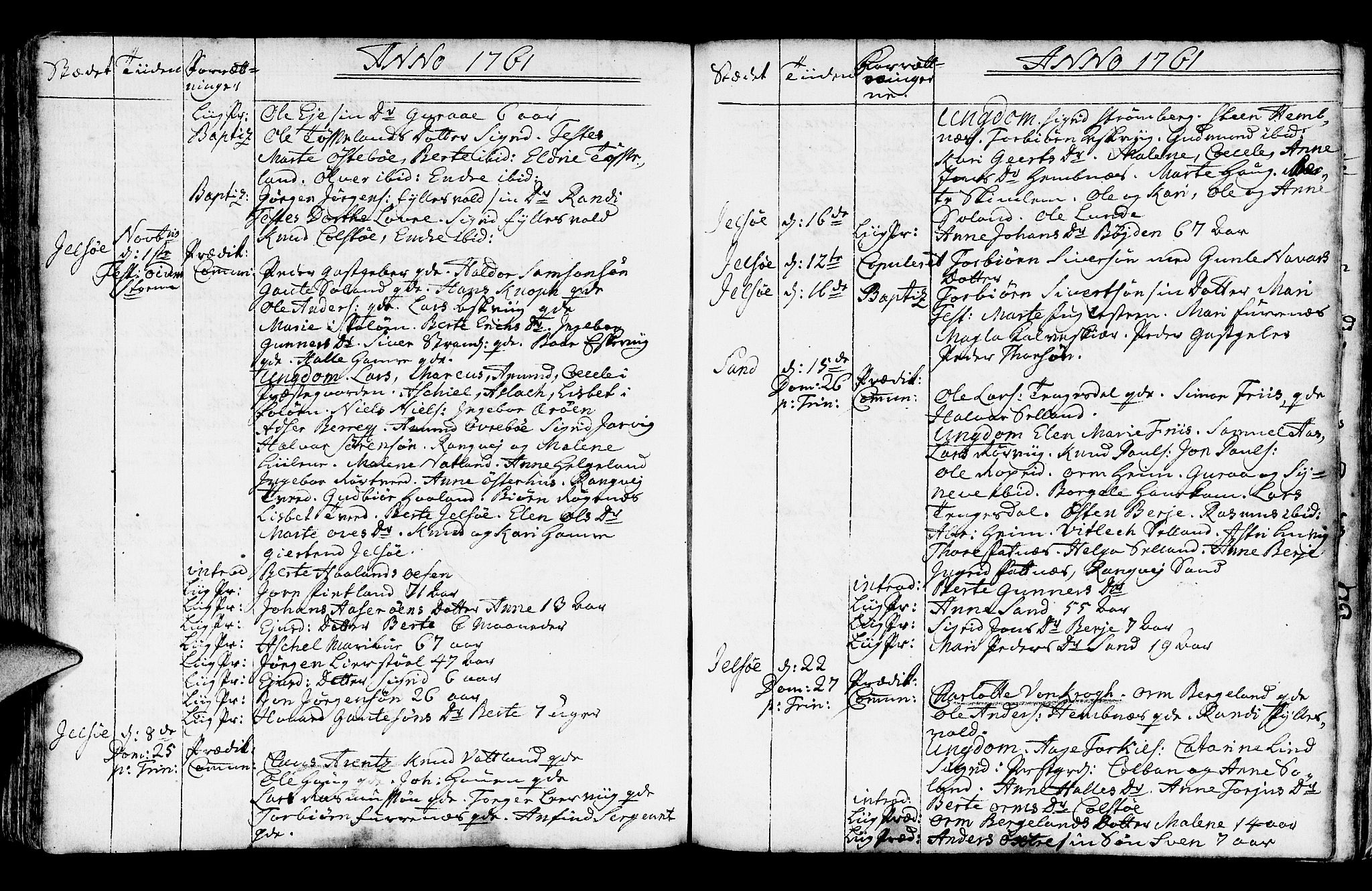 Jelsa sokneprestkontor, AV/SAST-A-101842/01/IV: Parish register (official) no. A 2, 1753-1767