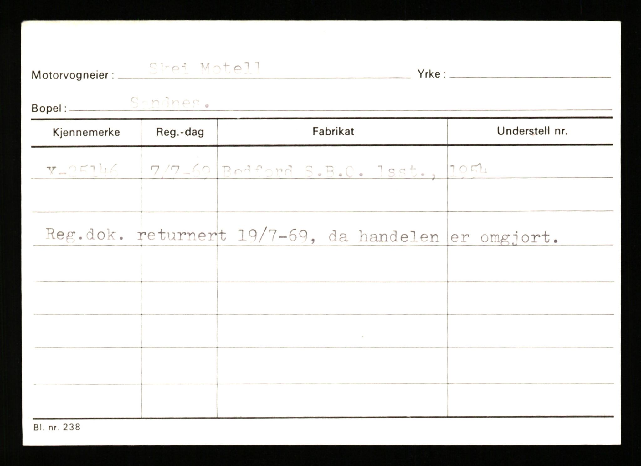 Stavanger trafikkstasjon, AV/SAST-A-101942/0/G/L0005: Registreringsnummer: 23000 - 34245, 1930-1971, p. 589