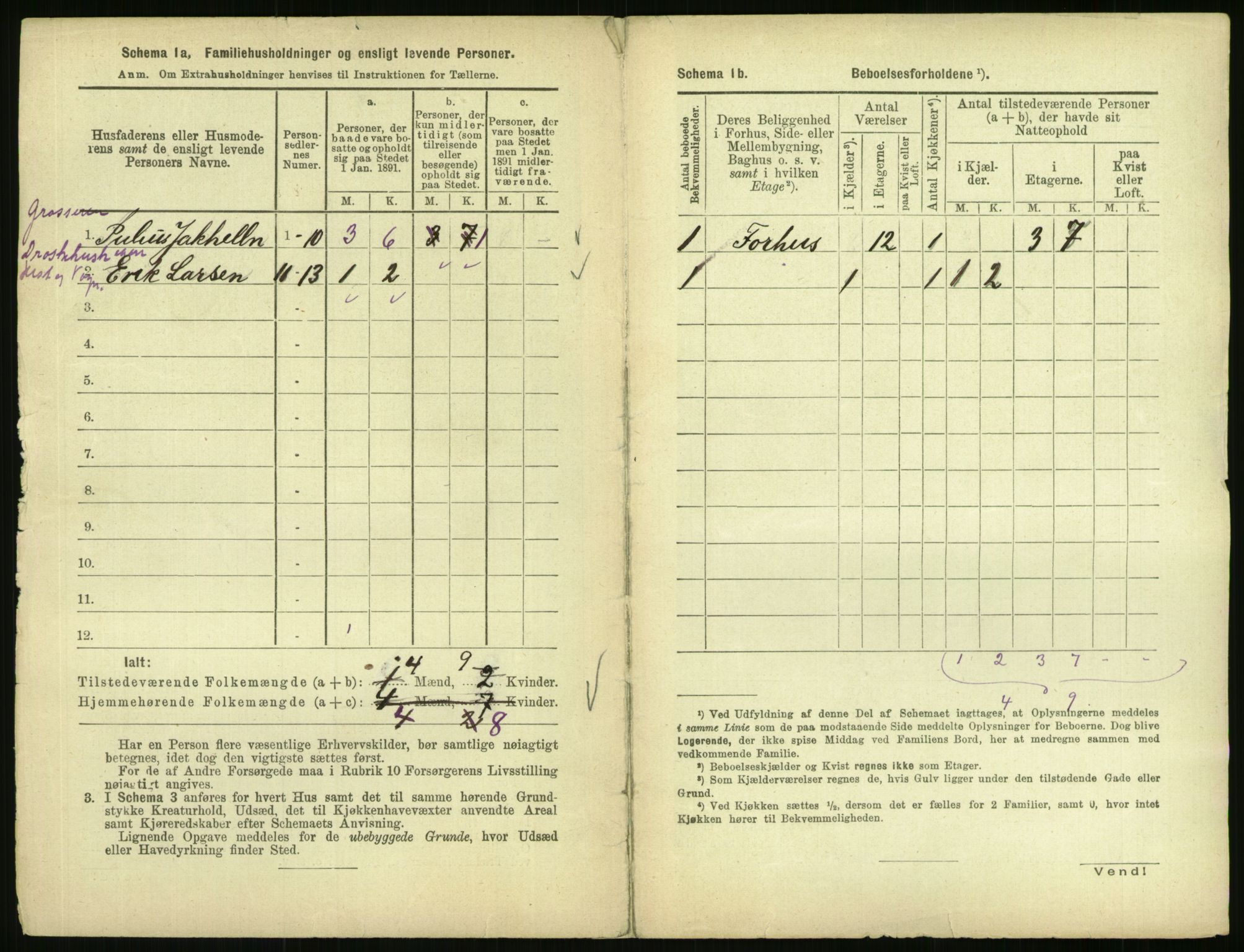 RA, 1891 census for 0301 Kristiania, 1891, p. 38235