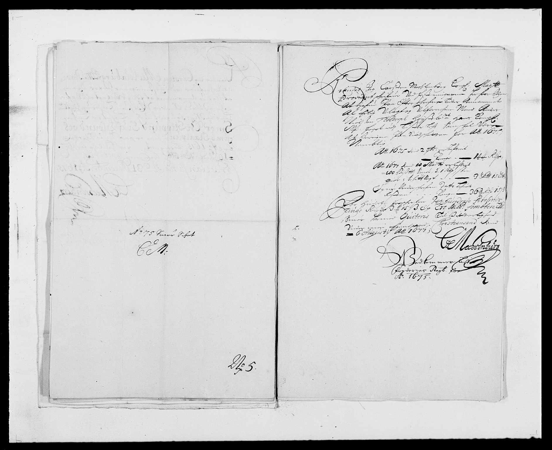 Rentekammeret inntil 1814, Reviderte regnskaper, Fogderegnskap, AV/RA-EA-4092/R41/L2529: Fogderegnskap Lista, 1675-1676, p. 104