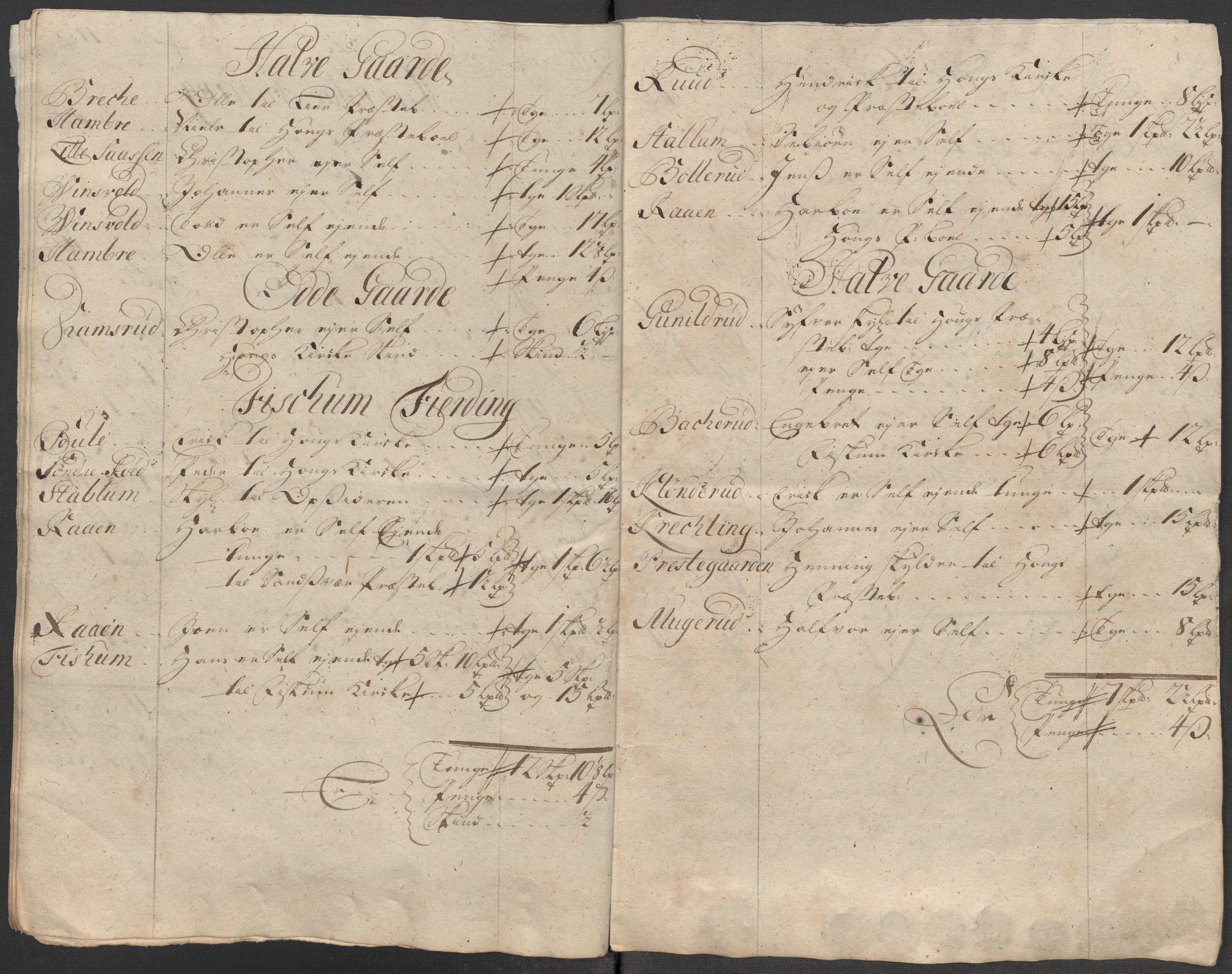 Rentekammeret inntil 1814, Reviderte regnskaper, Fogderegnskap, RA/EA-4092/R31/L1708: Fogderegnskap Hurum, Røyken, Eiker, Lier og Buskerud, 1713, p. 390