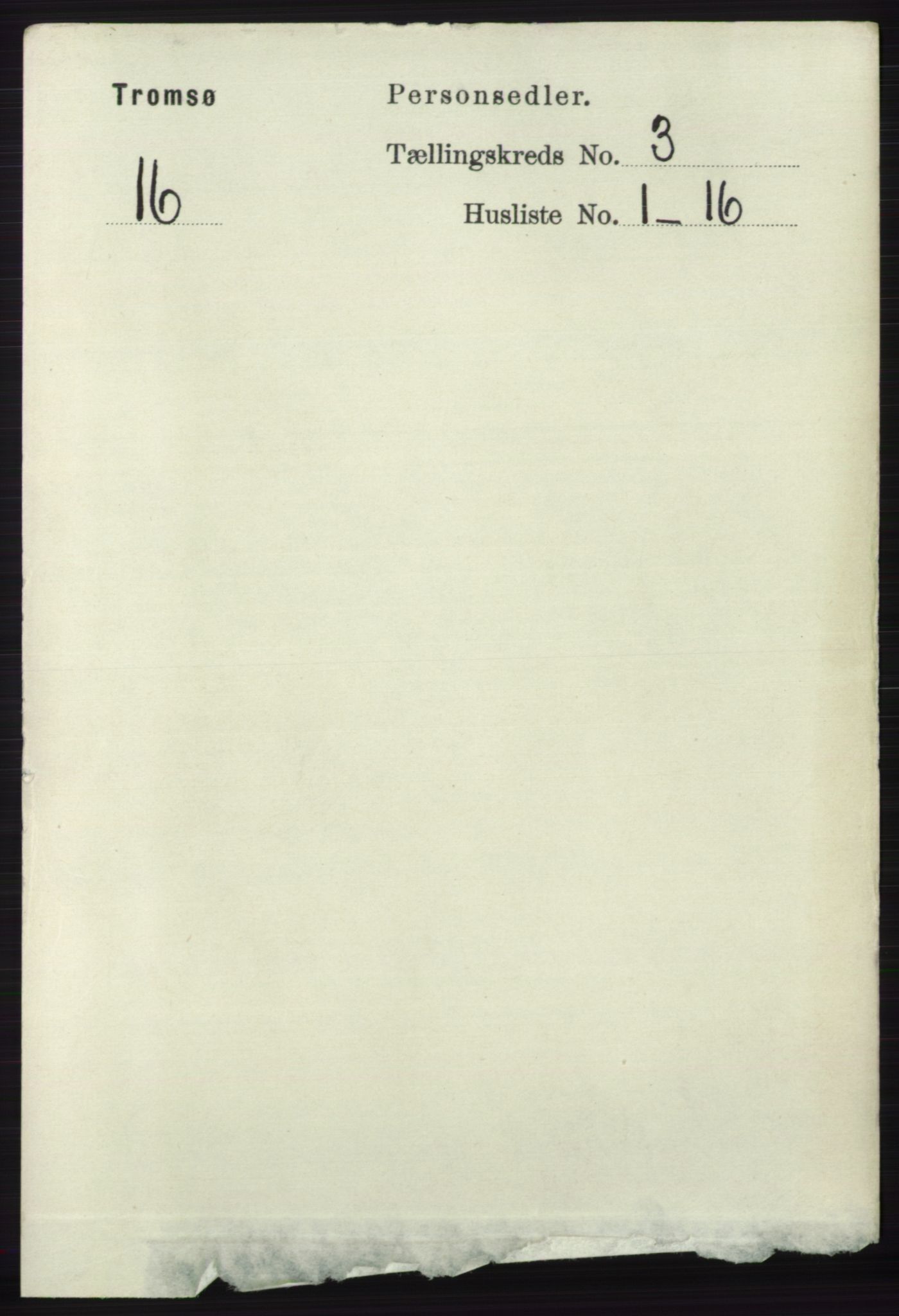 RA, 1891 census for 1902 Tromsø, 1891, p. 3173