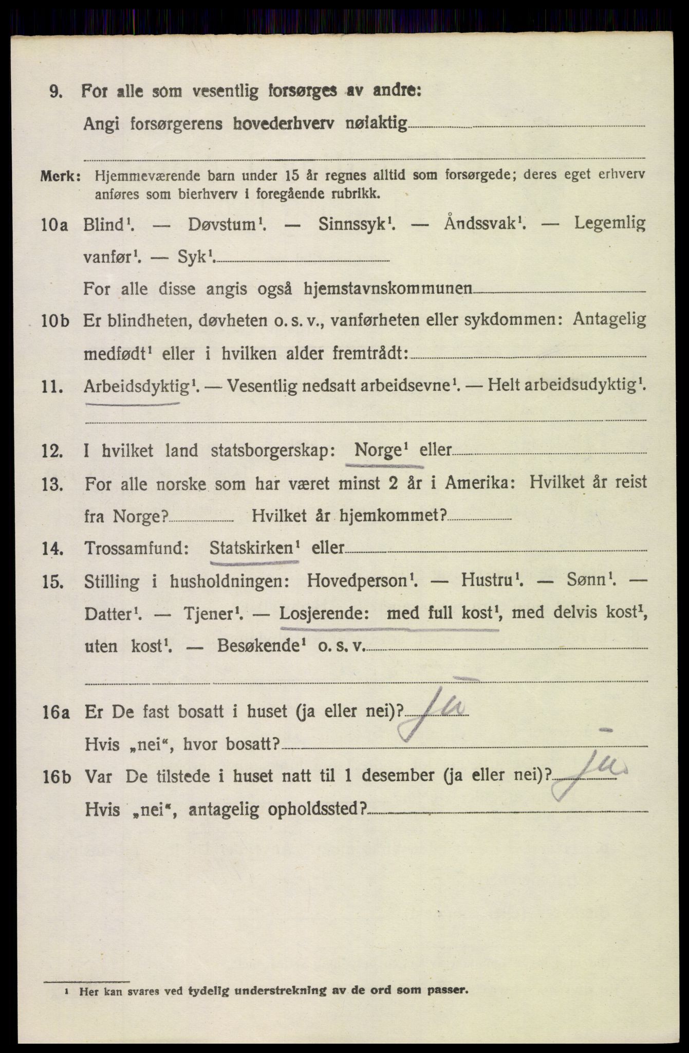 SAH, 1920 census for Søndre Land, 1920, p. 6574