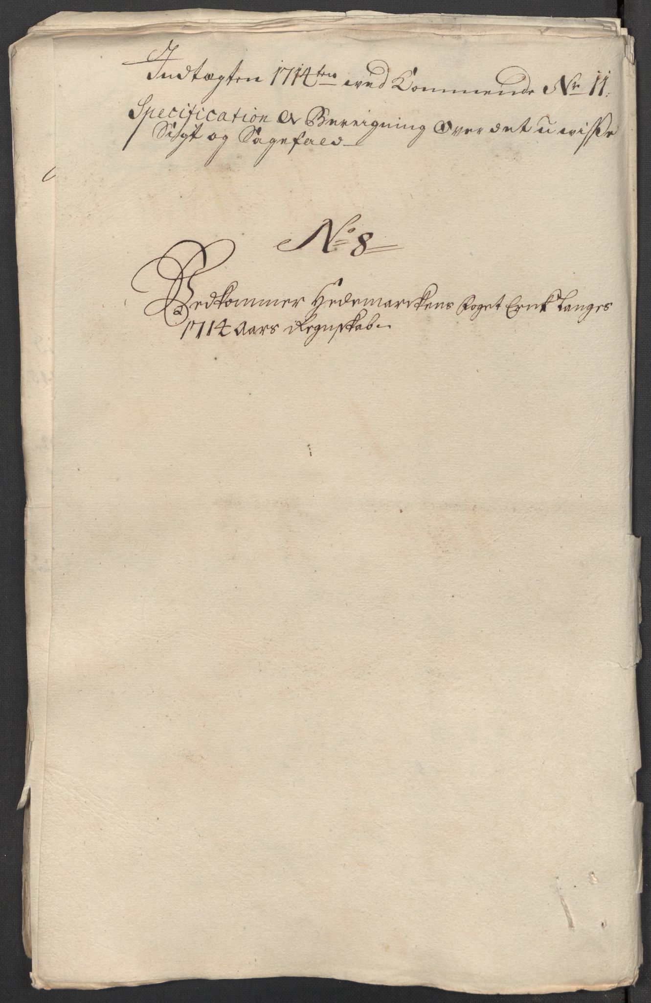 Rentekammeret inntil 1814, Reviderte regnskaper, Fogderegnskap, AV/RA-EA-4092/R16/L1051: Fogderegnskap Hedmark, 1714, p. 235