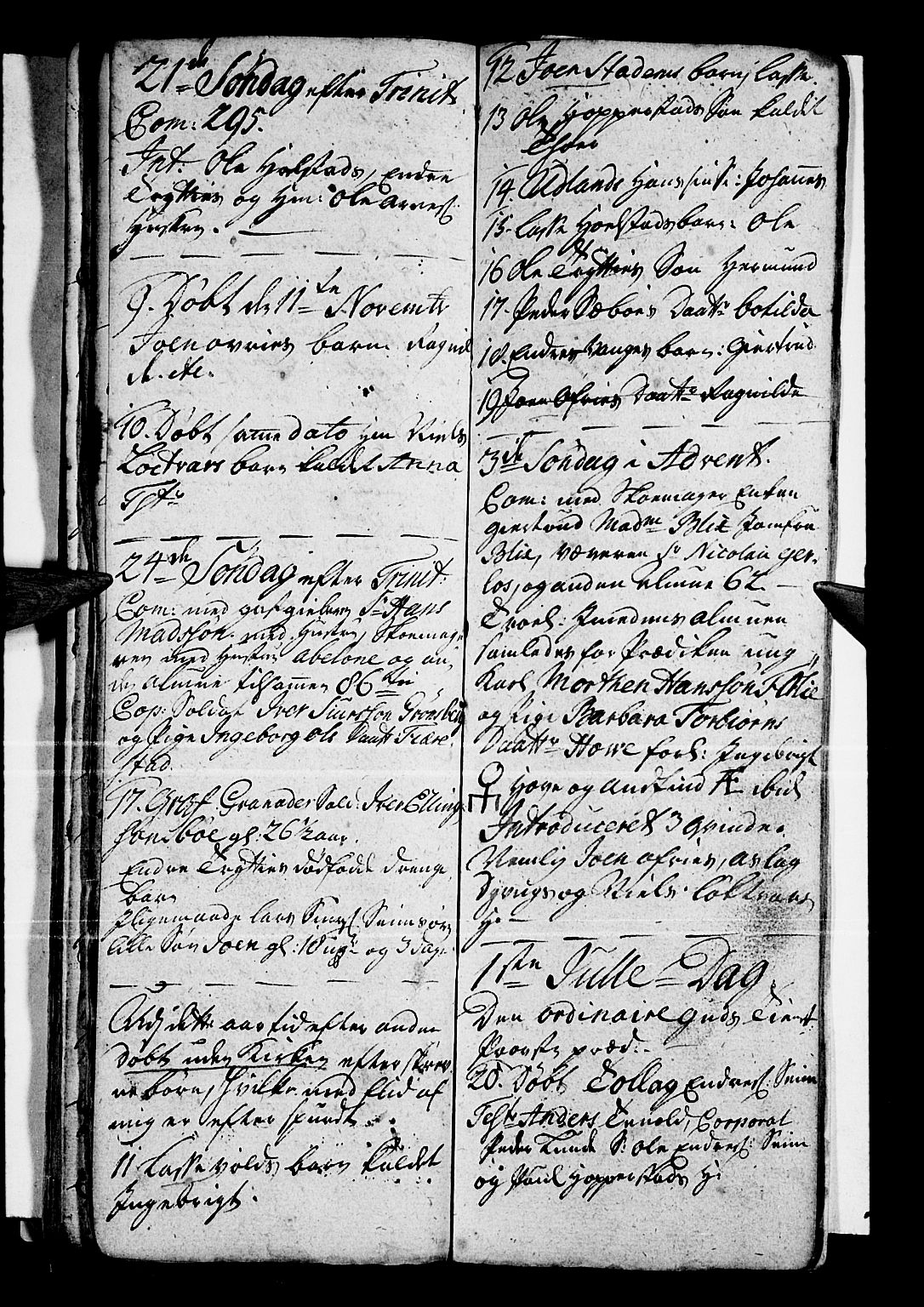 Vik sokneprestembete, AV/SAB-A-81501/H/Haa/Haaa/L0001: Parish register (official) no. A 1 / 1, 1727-1740