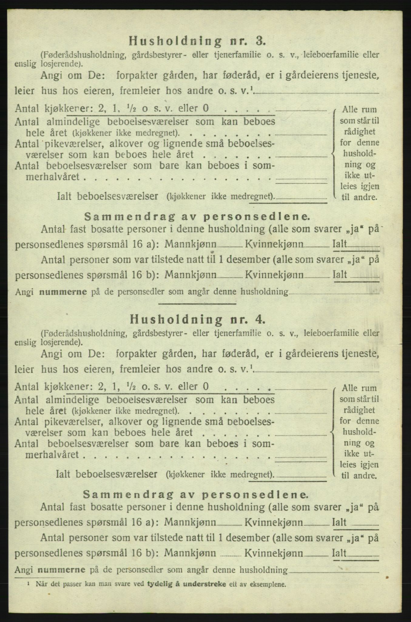 SAB, 1920 census for Skånevik, 1920, p. 1189