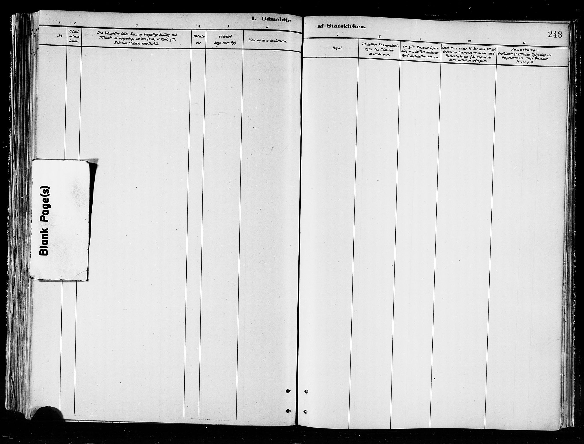 Skjervøy sokneprestkontor, SATØ/S-1300/H/Ha/Haa/L0010kirke: Parish register (official) no. 10, 1887-1898, p. 248