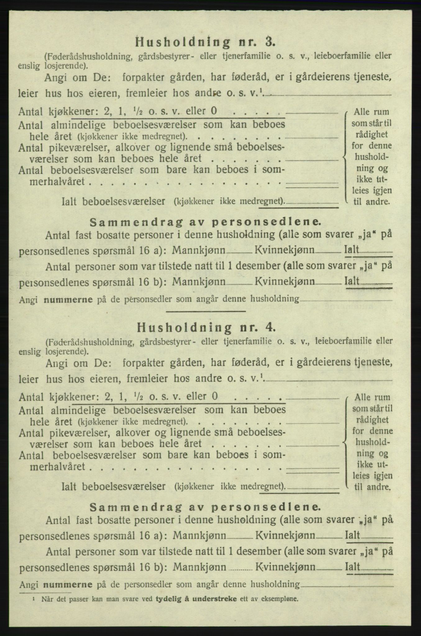 SAB, 1920 census for Skånevik, 1920, p. 876