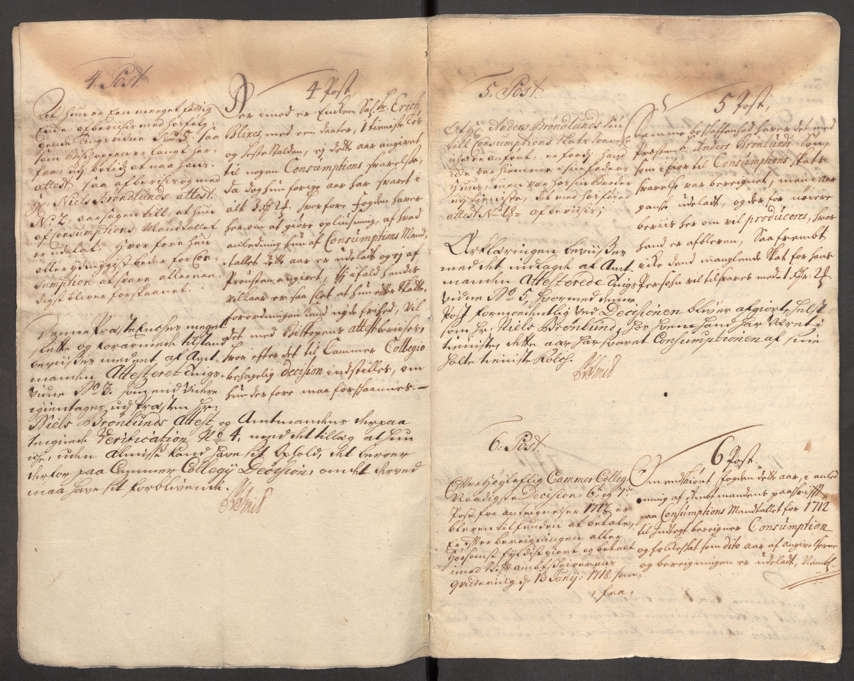 Rentekammeret inntil 1814, Reviderte regnskaper, Fogderegnskap, AV/RA-EA-4092/R67/L4679: Fogderegnskap Vesterålen, Andenes og Lofoten, 1711-1713, p. 311