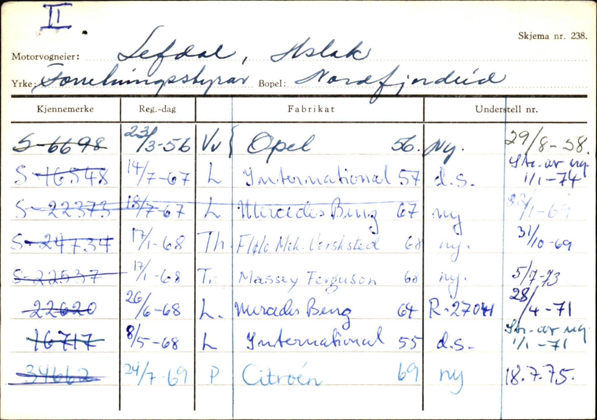 Statens vegvesen, Sogn og Fjordane vegkontor, AV/SAB-A-5301/4/F/L0129: Eigarregistrer Eid A-S, 1945-1975, p. 1333