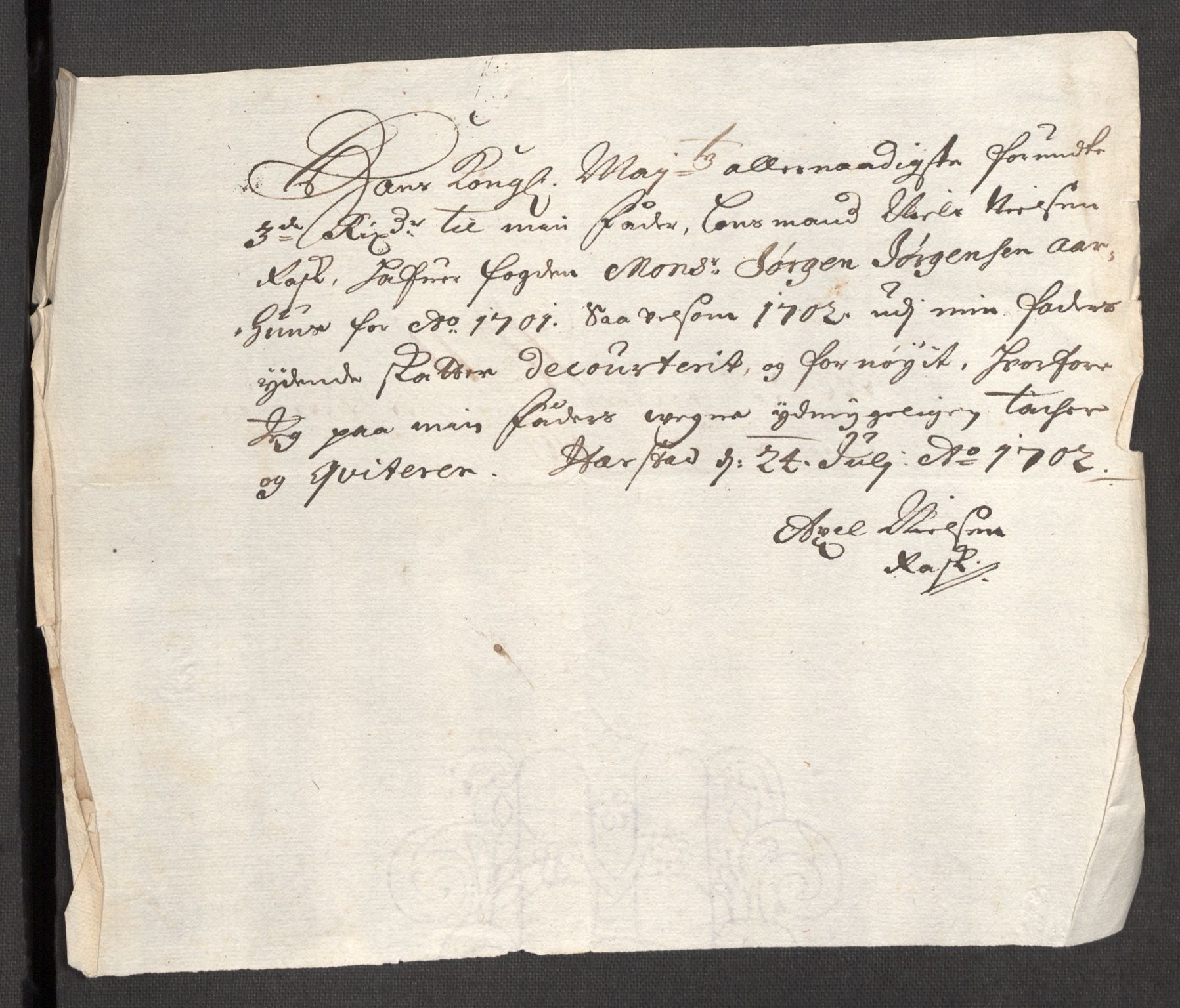 Rentekammeret inntil 1814, Reviderte regnskaper, Fogderegnskap, AV/RA-EA-4092/R68/L4755: Fogderegnskap Senja og Troms, 1700-1704, p. 182