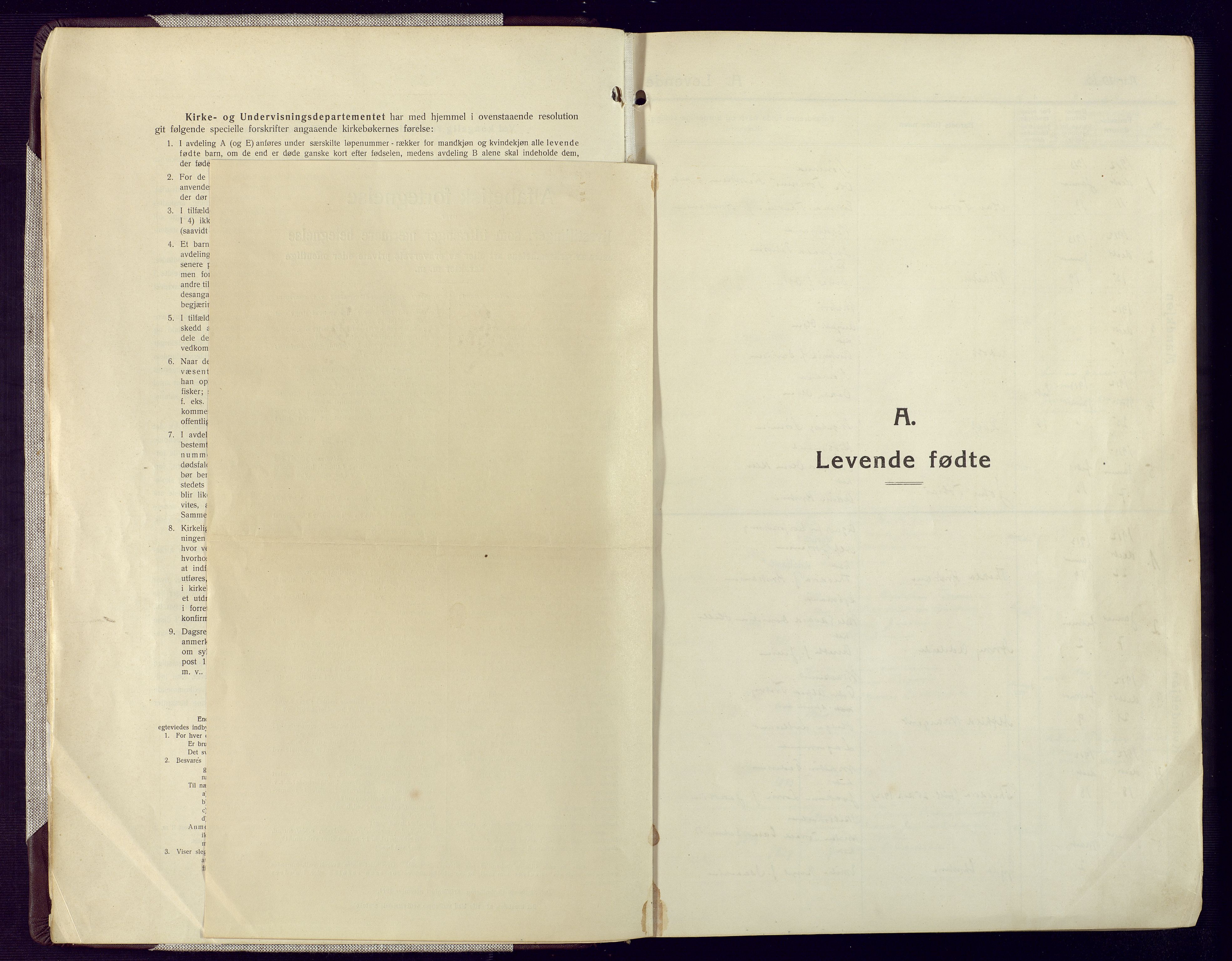 Mandal sokneprestkontor, SAK/1111-0030/F/Fa/Fac/L0001: Parish register (official) no. A 1, 1913-1925
